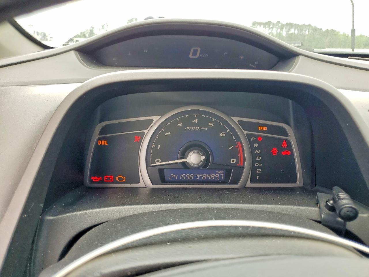 2010 Honda Civic Lx White vin: 2HGFG1B69AH519575