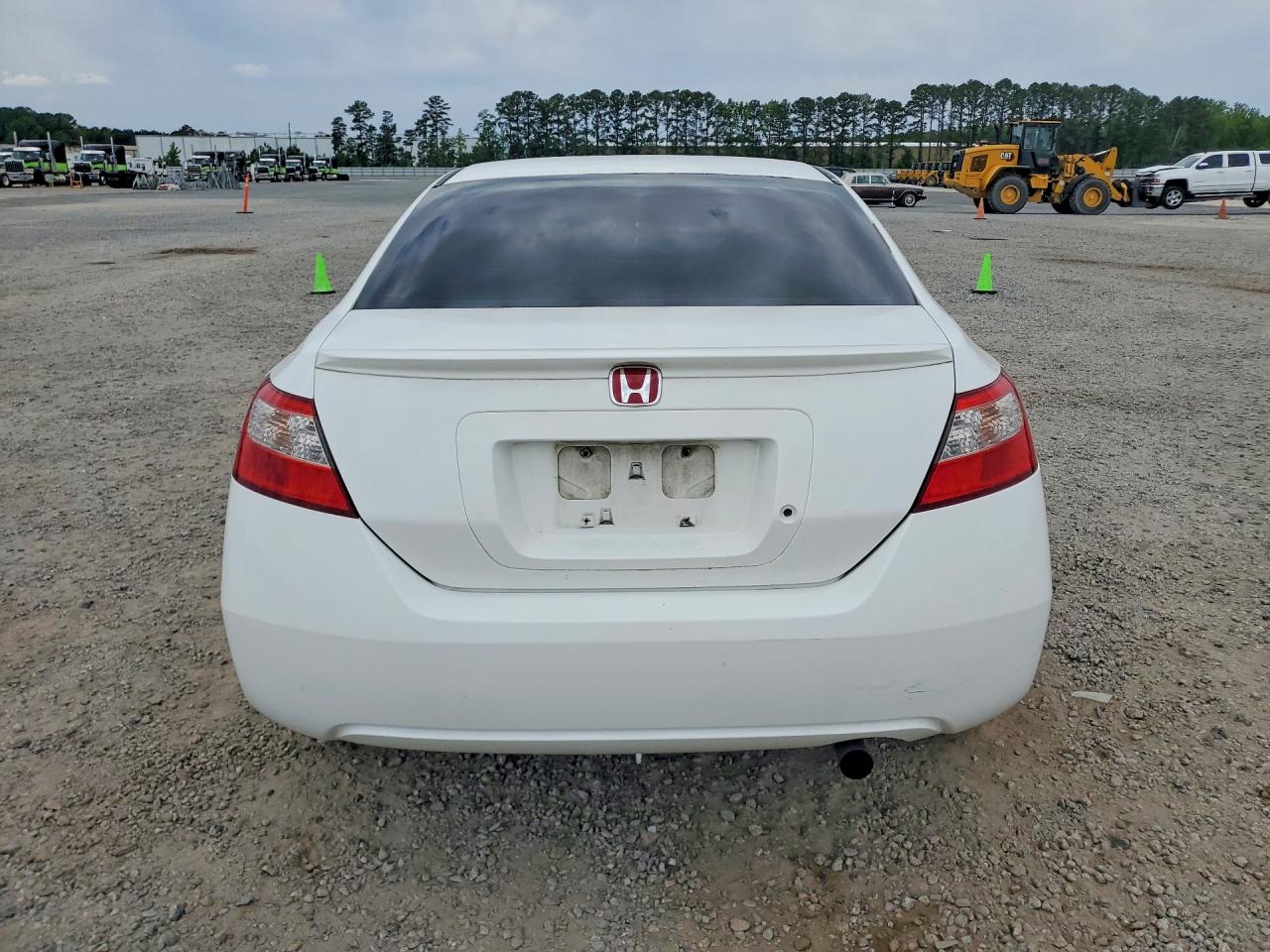2010 Honda Civic Lx White vin: 2HGFG1B69AH519575
