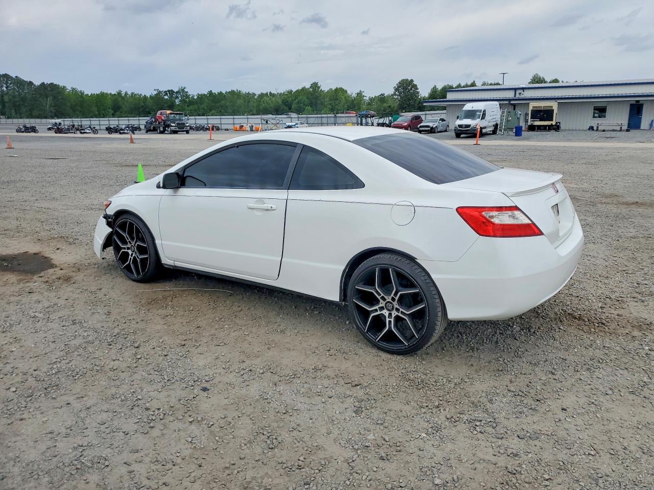 2010 Honda Civic Lx White vin: 2HGFG1B69AH519575