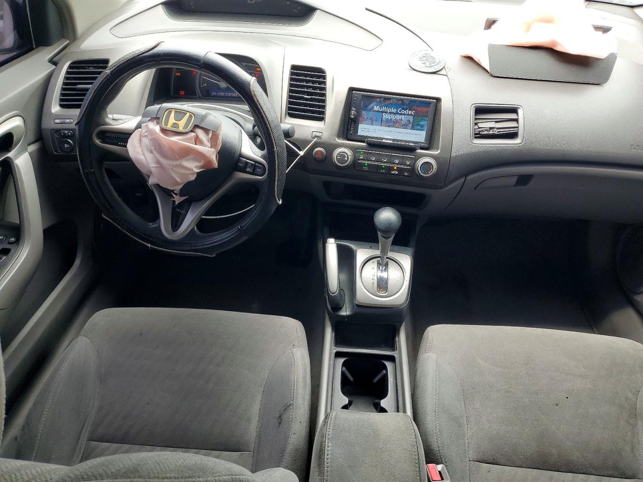 2010 Honda Civic Lx White vin: 2HGFG1B69AH519575