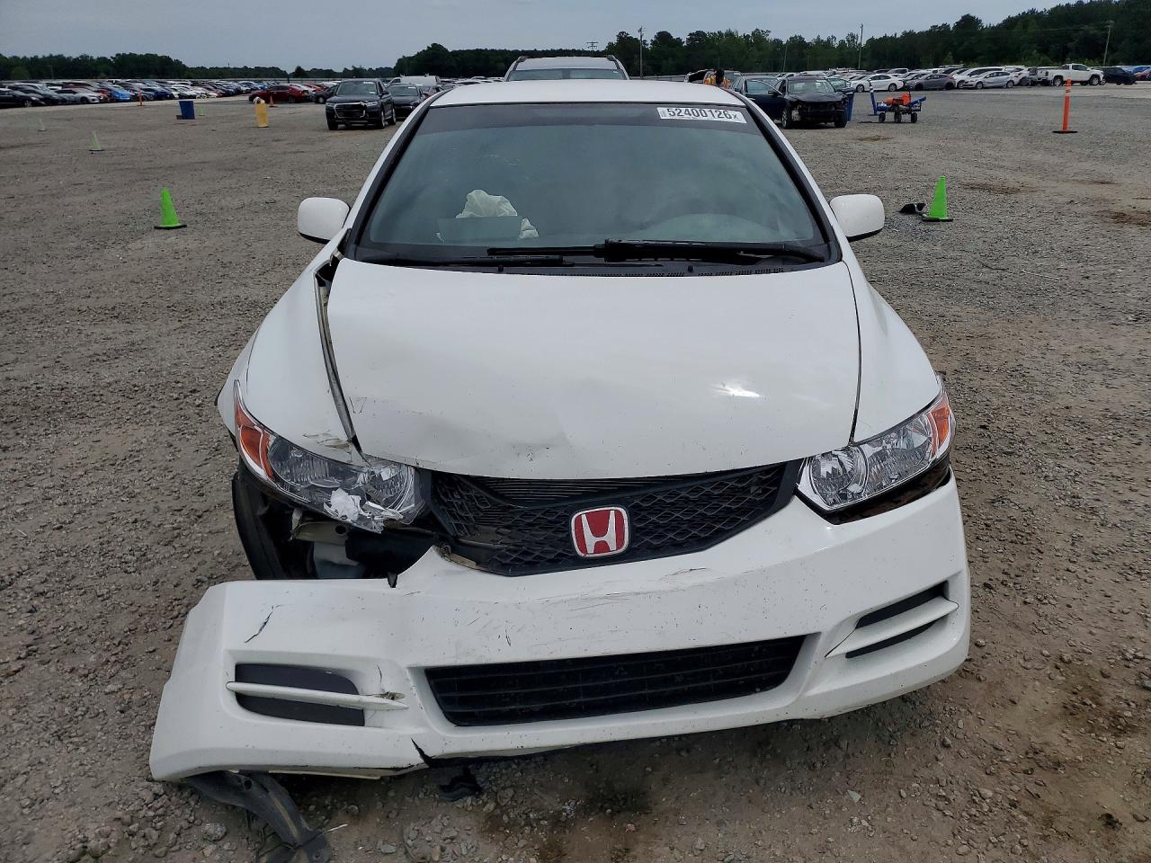 2010 Honda Civic Lx White vin: 2HGFG1B69AH519575