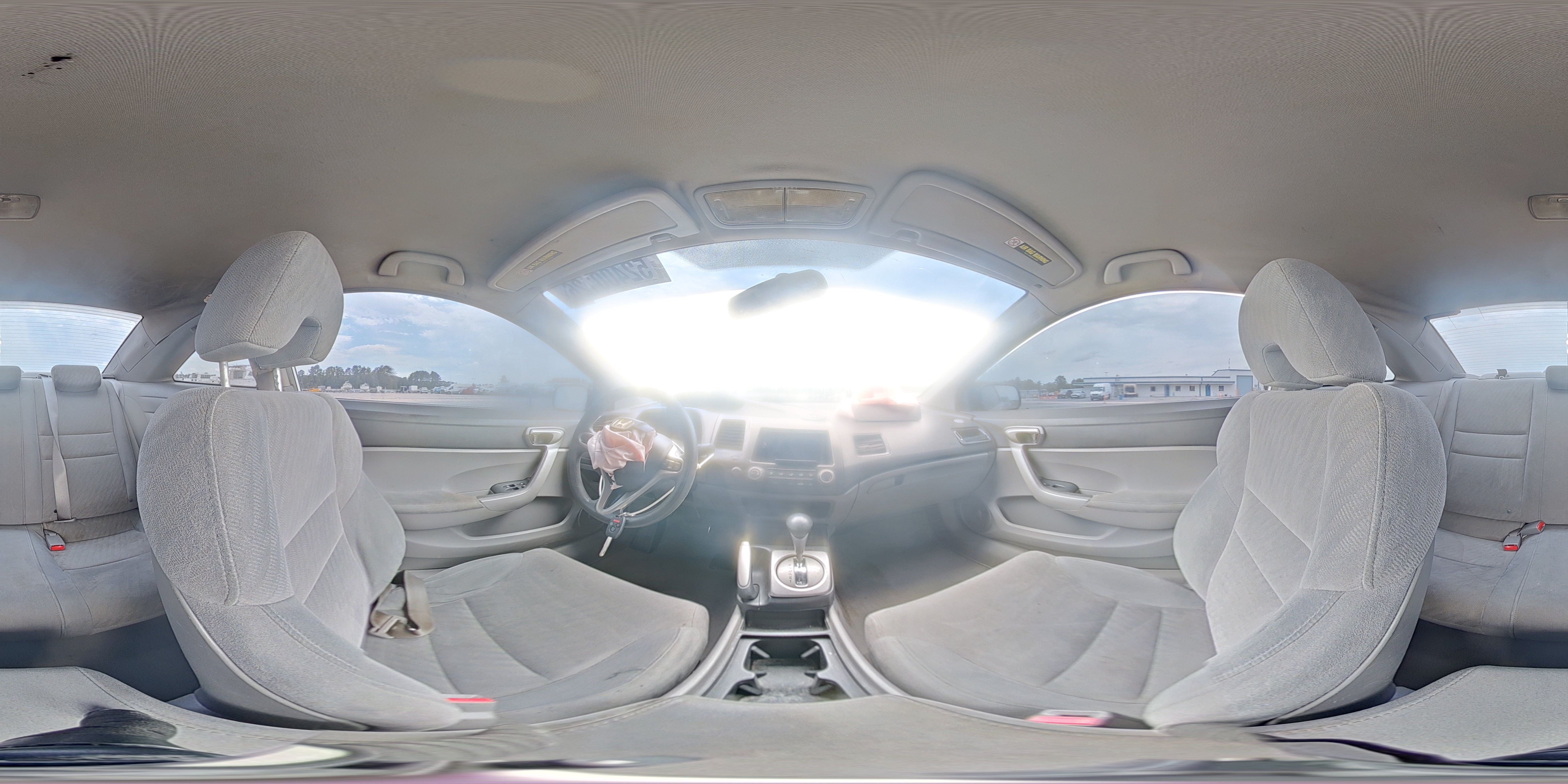 2010 Honda Civic Lx White vin: 2HGFG1B69AH519575