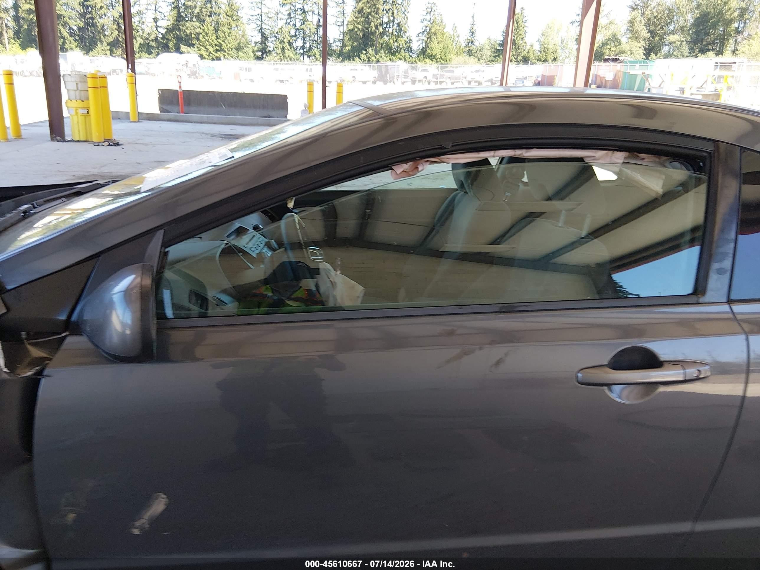 2010 Honda Civic Lx Gray vin: 2HGFG1B69AH527580