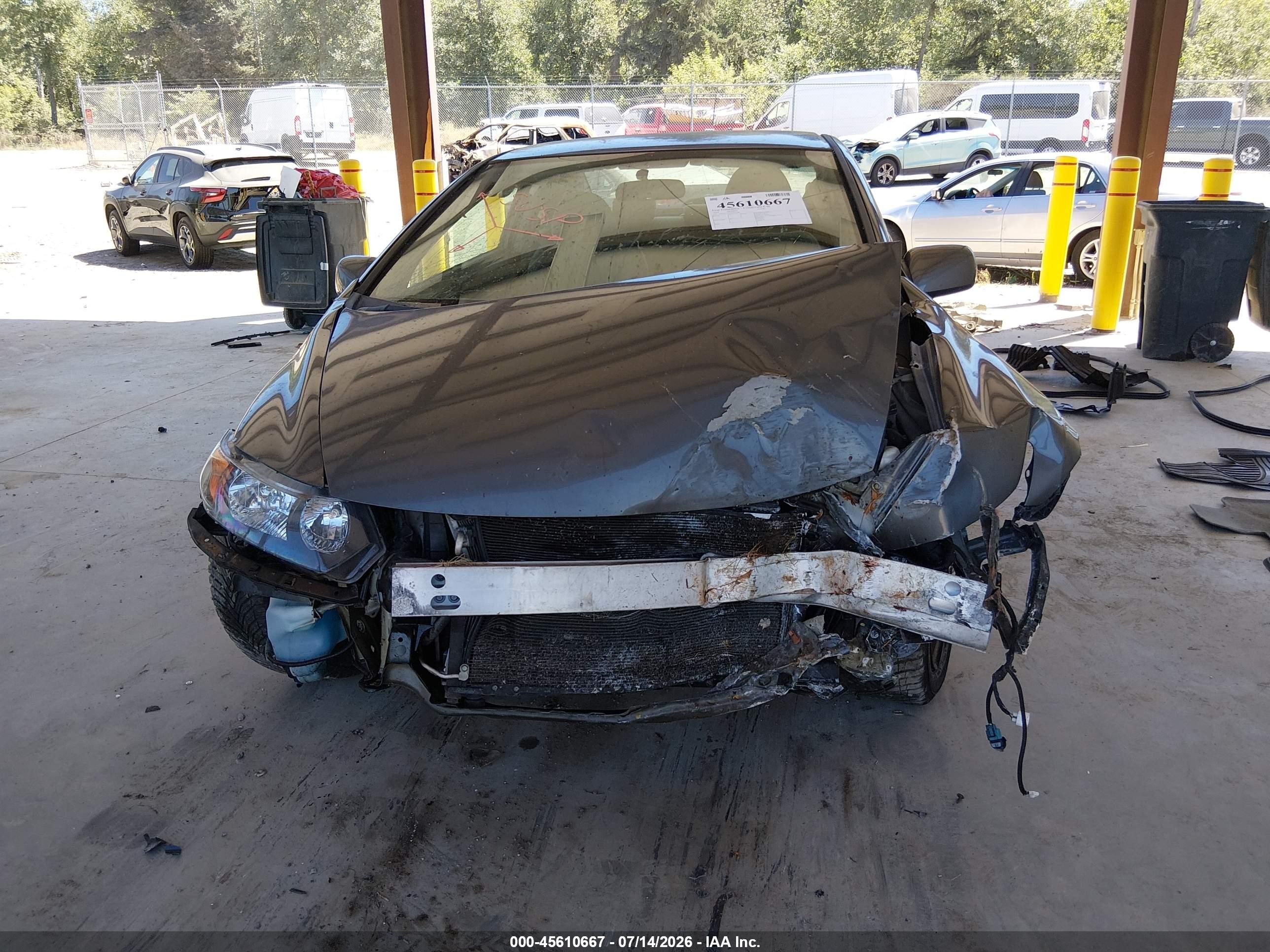 2010 Honda Civic Lx Gray vin: 2HGFG1B69AH527580