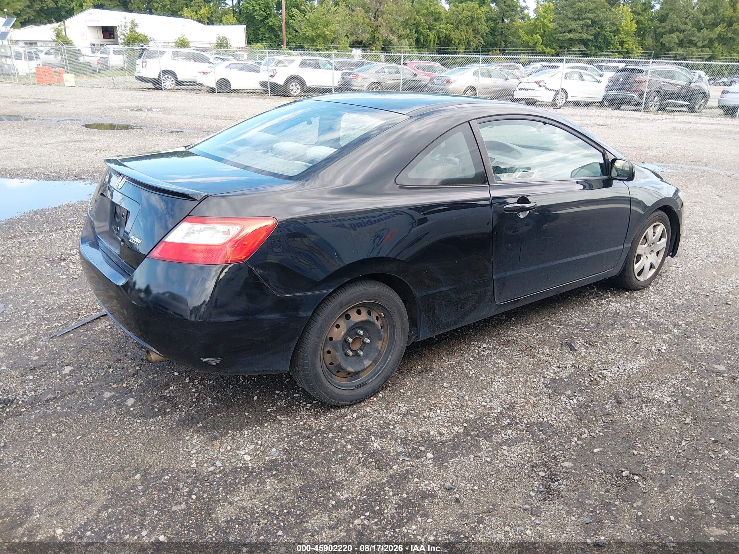 2010 Honda Civic Lx Black vin: 2HGFG1B69AH537039
