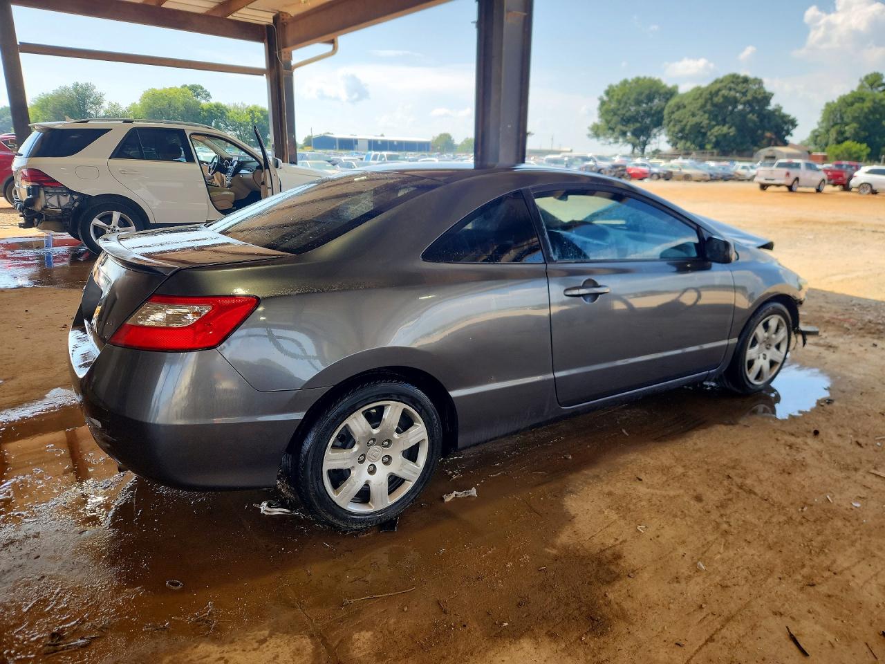 2010 Honda Civic Lx Gray vin: 2HGFG1B69AH537719