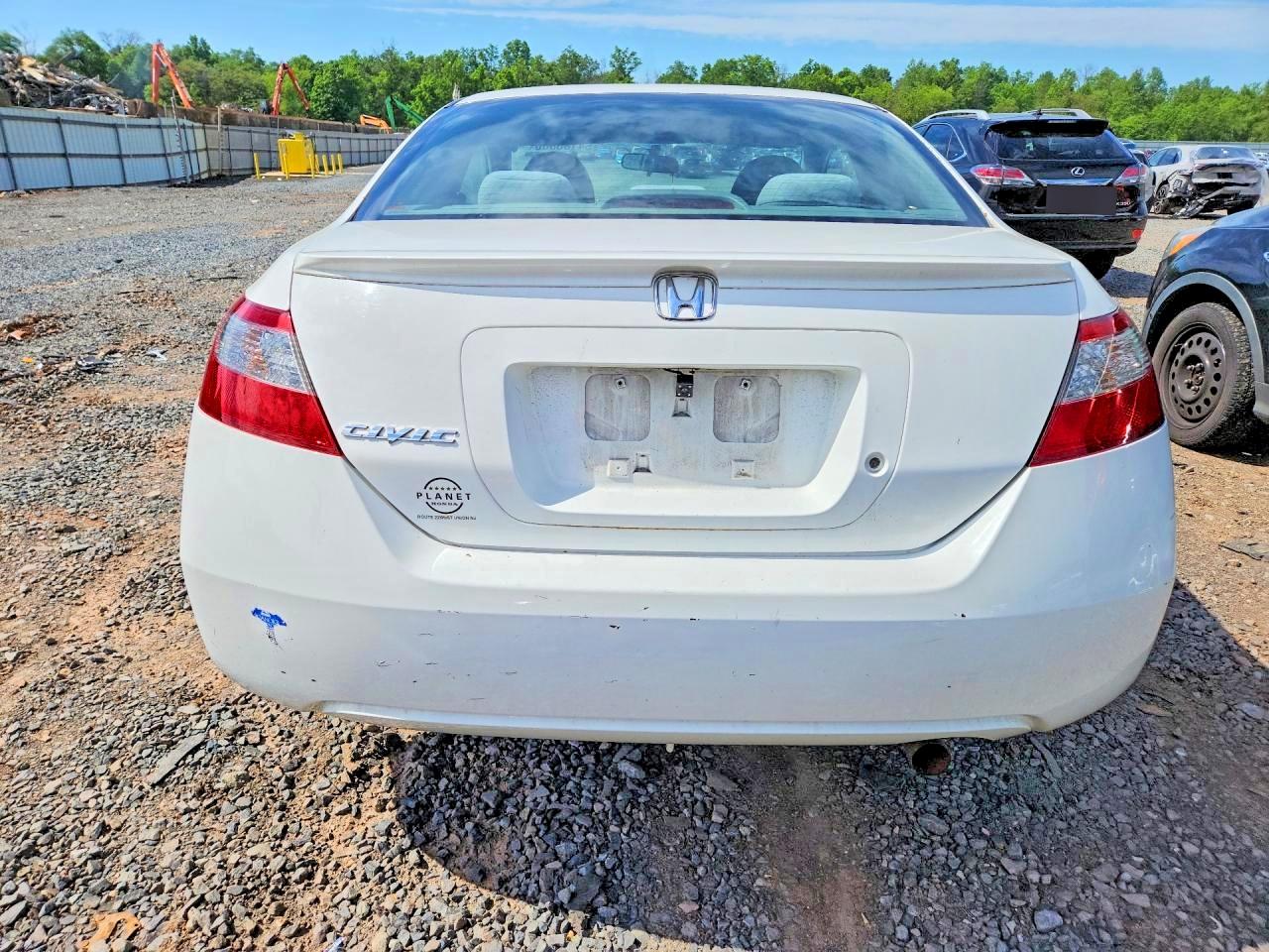 2011 Honda Civic Lx White vin: 2HGFG1B69BH502986