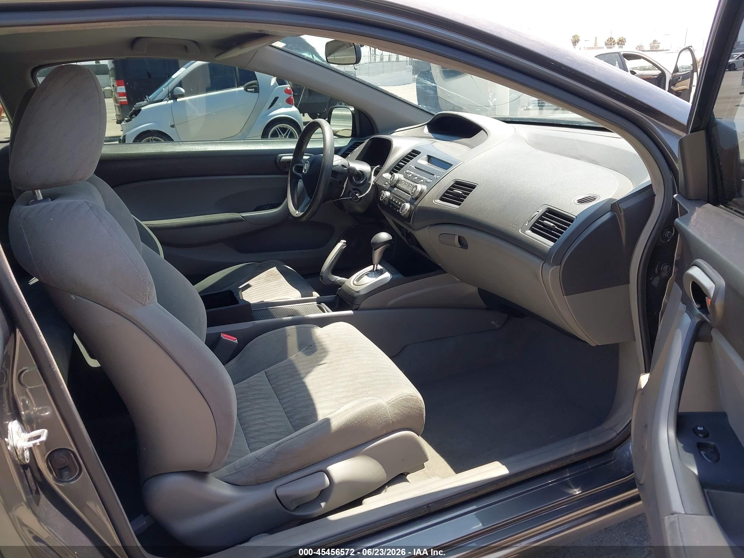 2011 Honda Civic Lx Gray vin: 2HGFG1B69BH510456