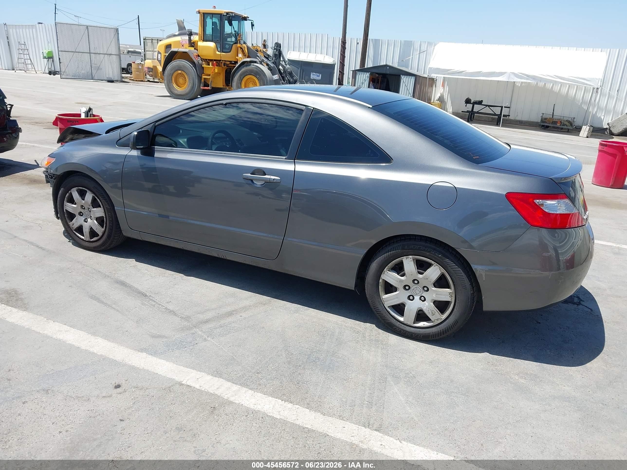 2011 Honda Civic Lx Gray vin: 2HGFG1B69BH510456