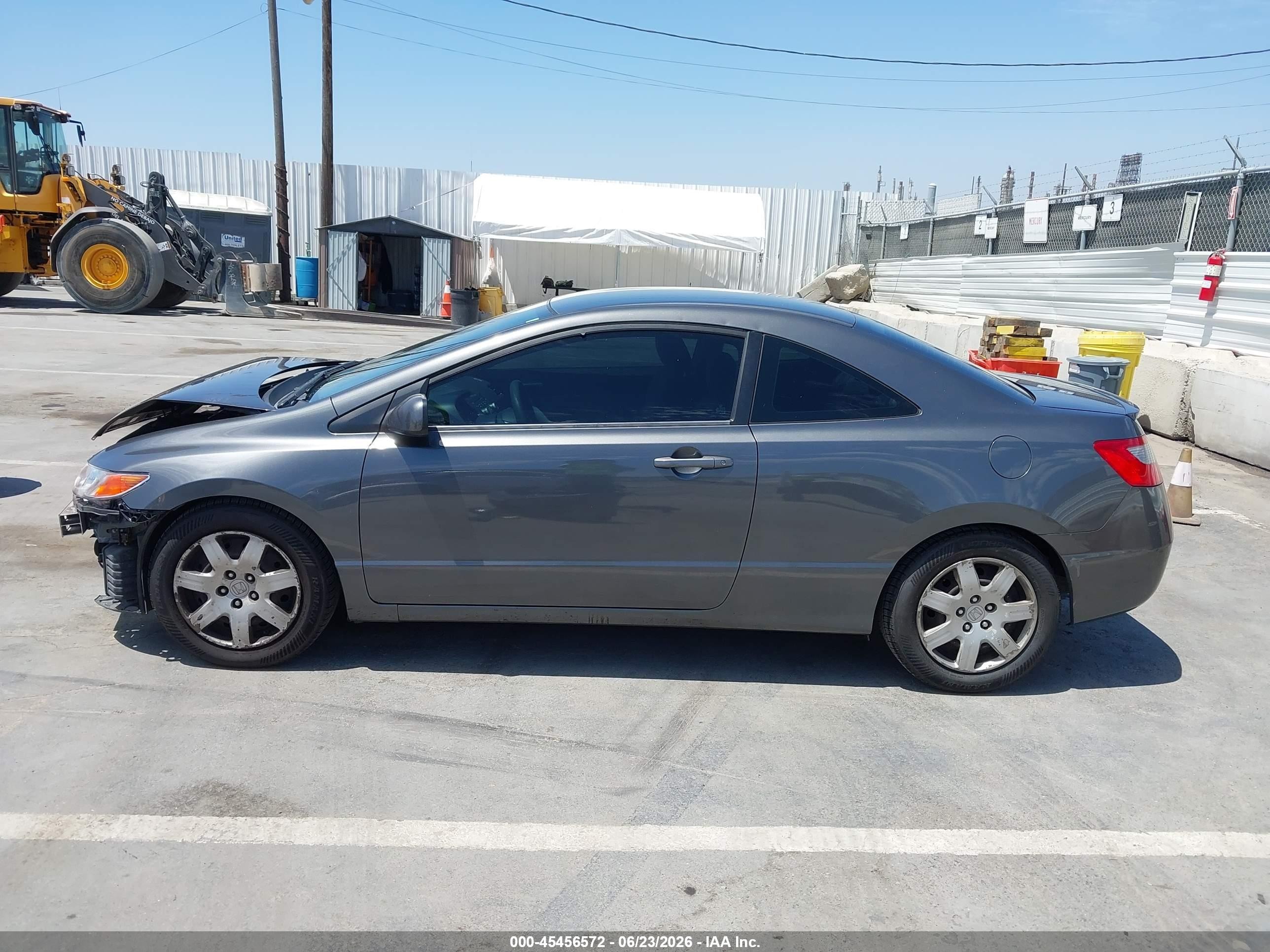 2011 Honda Civic Lx Gray vin: 2HGFG1B69BH510456
