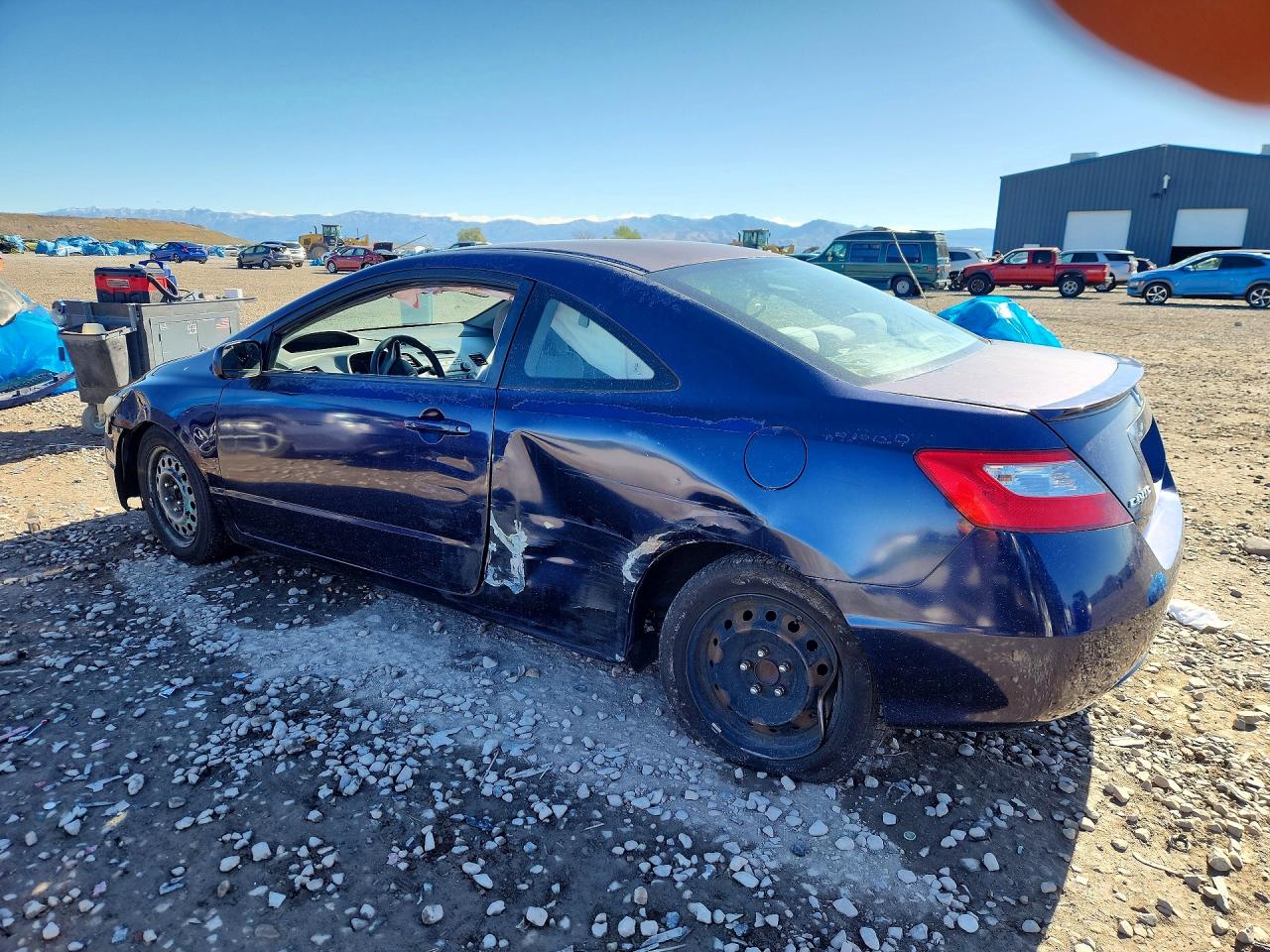 2011 Honda Civic Lx Синий vin: 2HGFG1B69BH519142