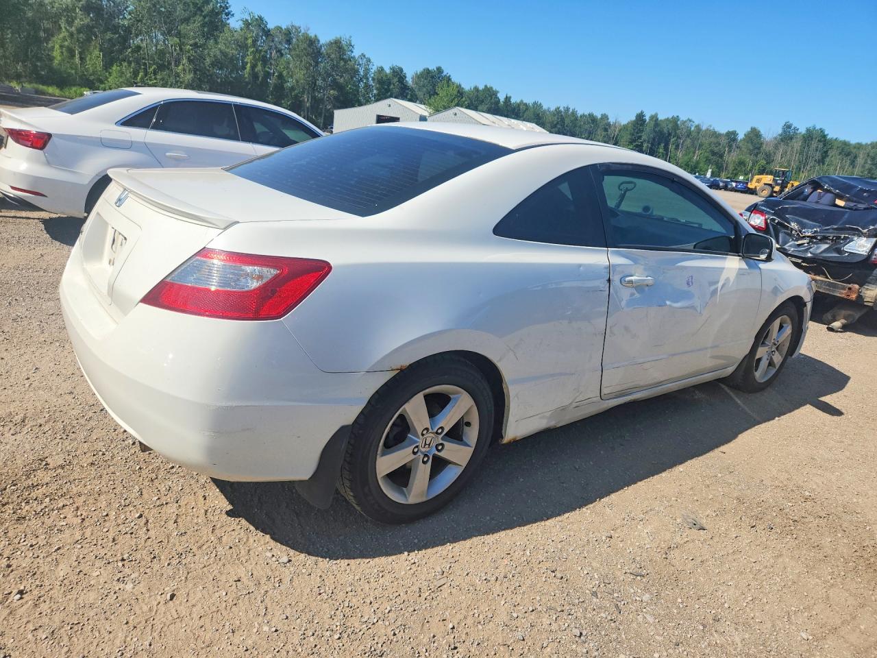 2010 Honda Civic Lx Белый vin: 2HGFG1B6XAH003659