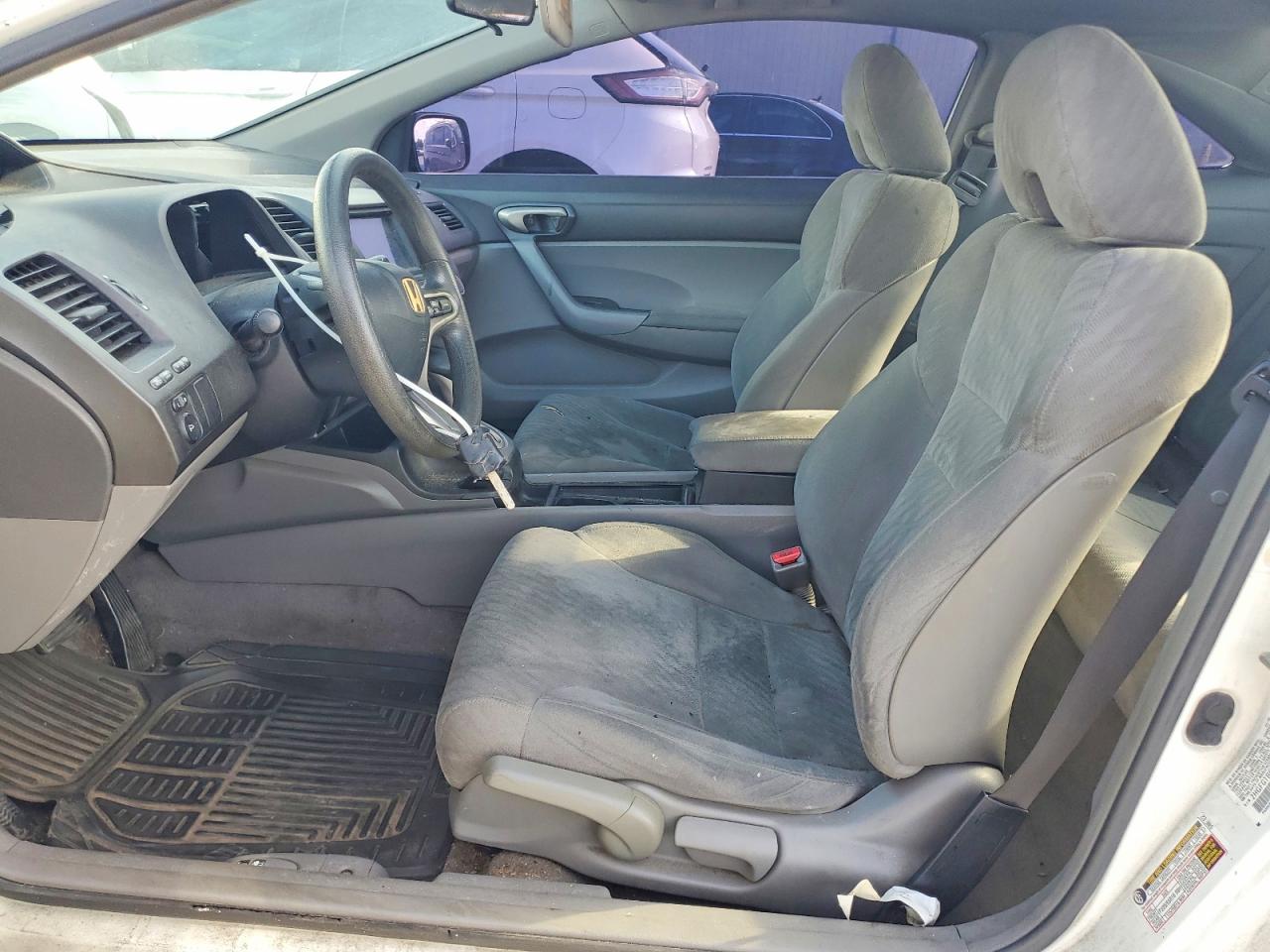 2010 Honda Civic Lx White vin: 2HGFG1B6XAH510416