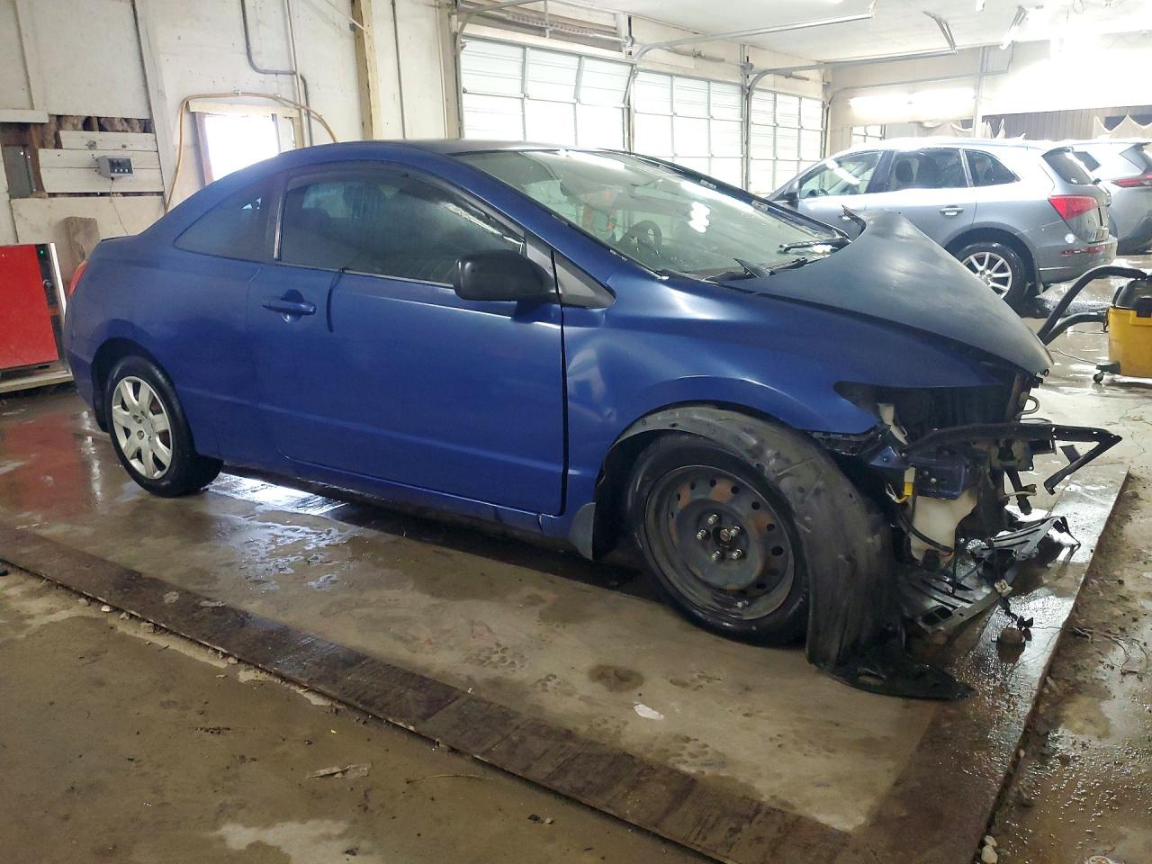 2011 Honda Civic Lx Blue vin: 2HGFG1B6XBH511082