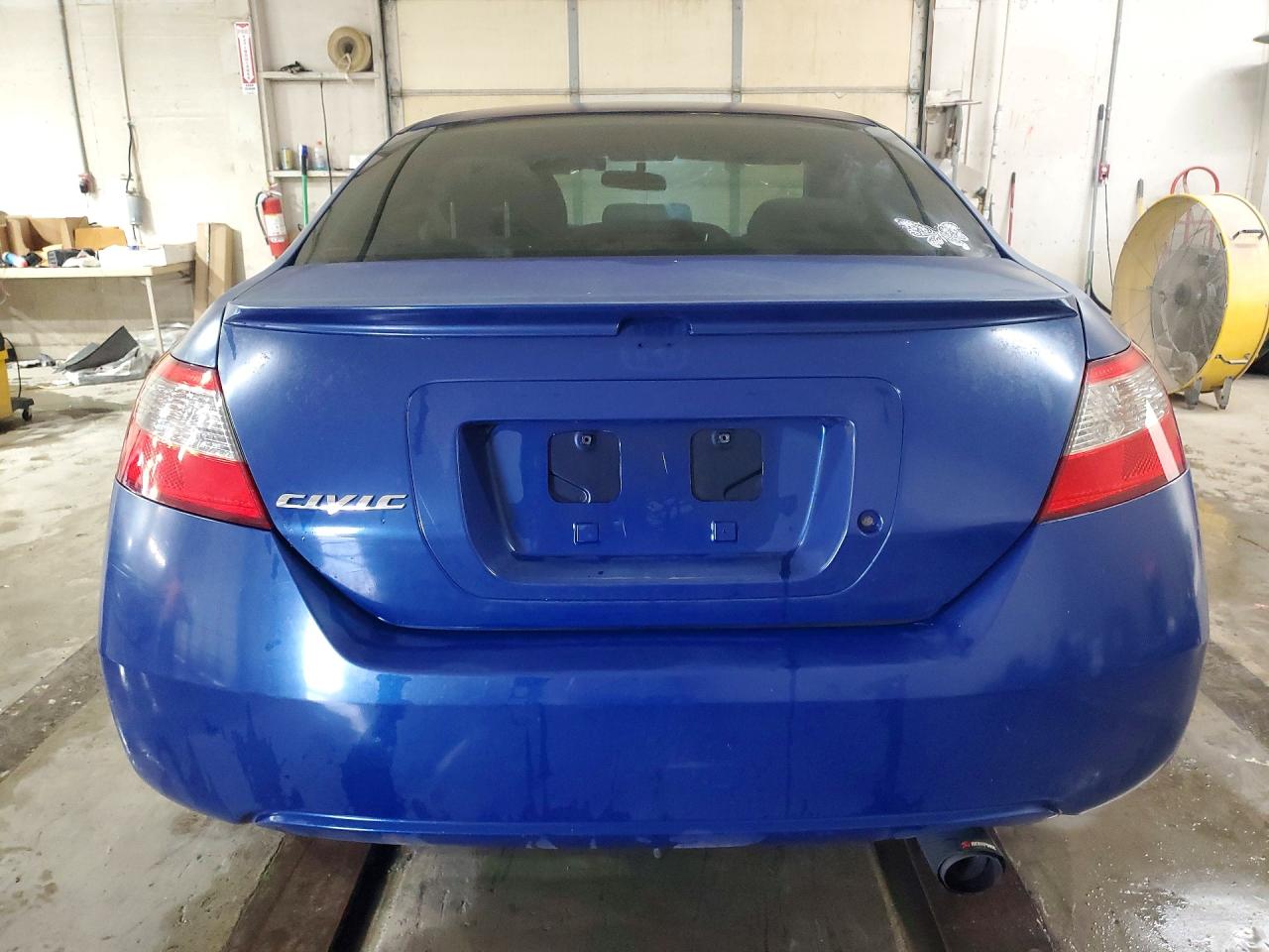 2011 Honda Civic Lx Blue vin: 2HGFG1B6XBH511082