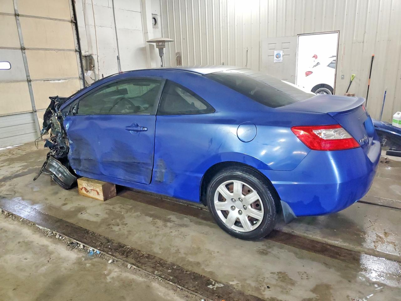 2011 Honda Civic Lx Blue vin: 2HGFG1B6XBH511082
