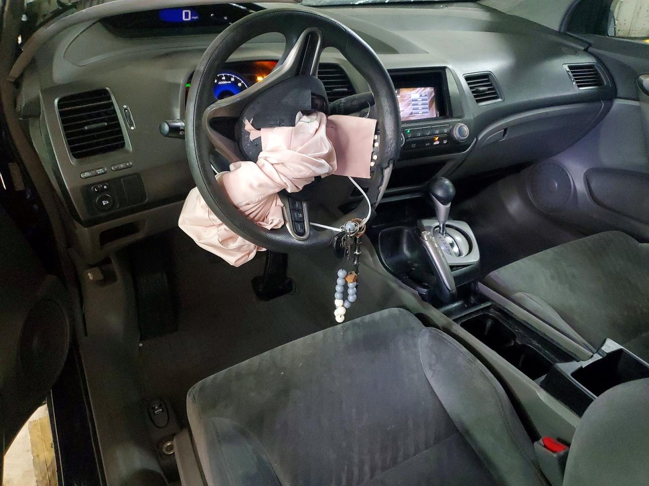 2011 Honda Civic Lx Blue vin: 2HGFG1B6XBH511082