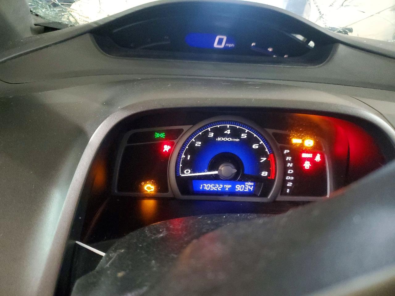2011 Honda Civic Lx Blue vin: 2HGFG1B6XBH511082