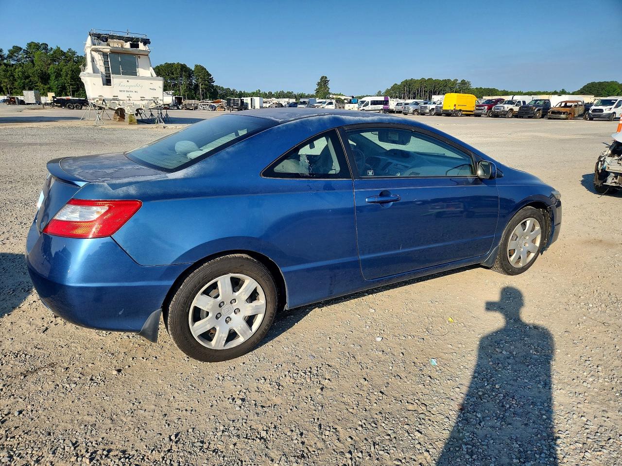 2011 Honda Civic Lx Blue vin: 2HGFG1B6XBH511499