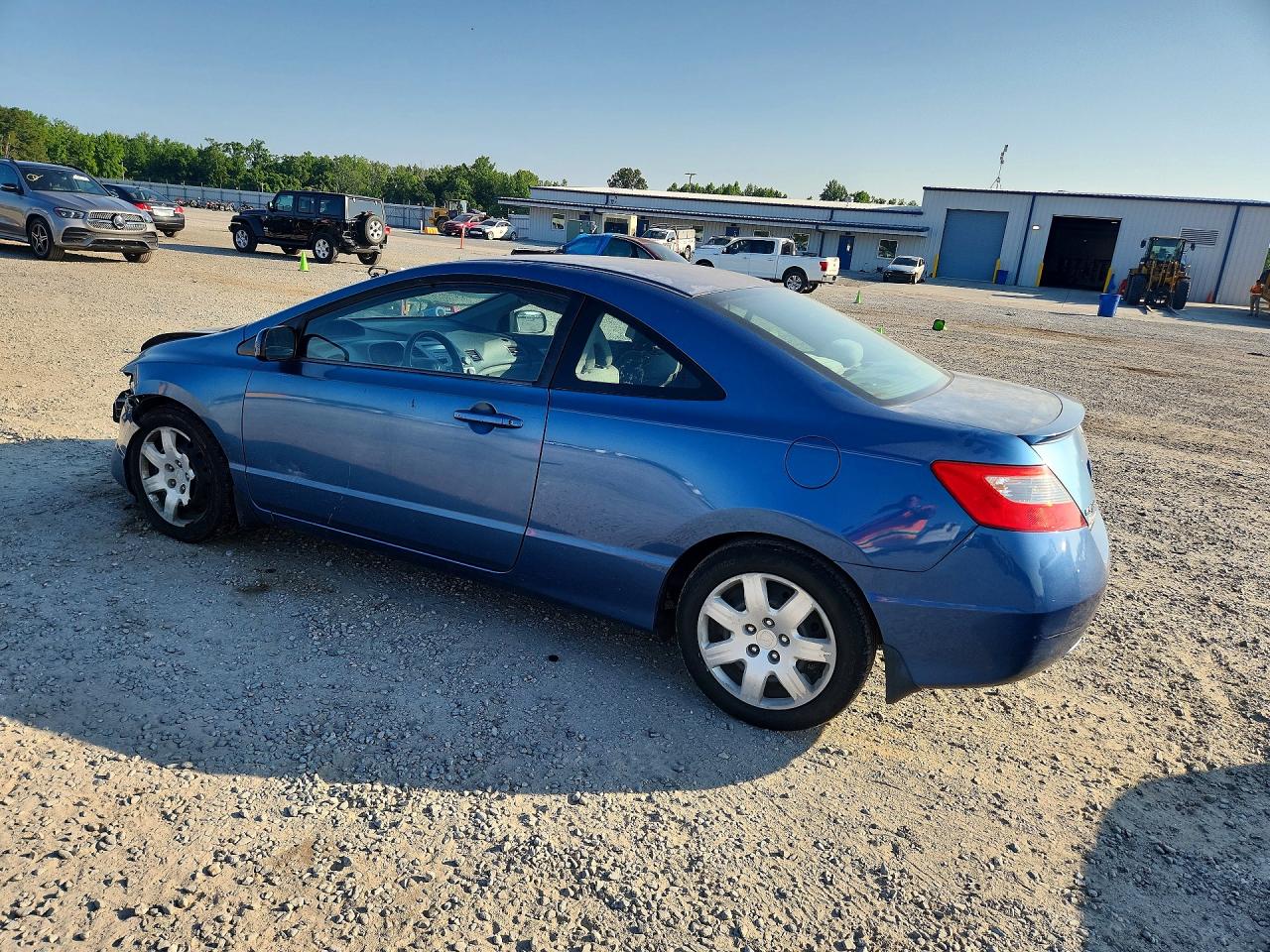 2011 Honda Civic Lx Blue vin: 2HGFG1B6XBH511499