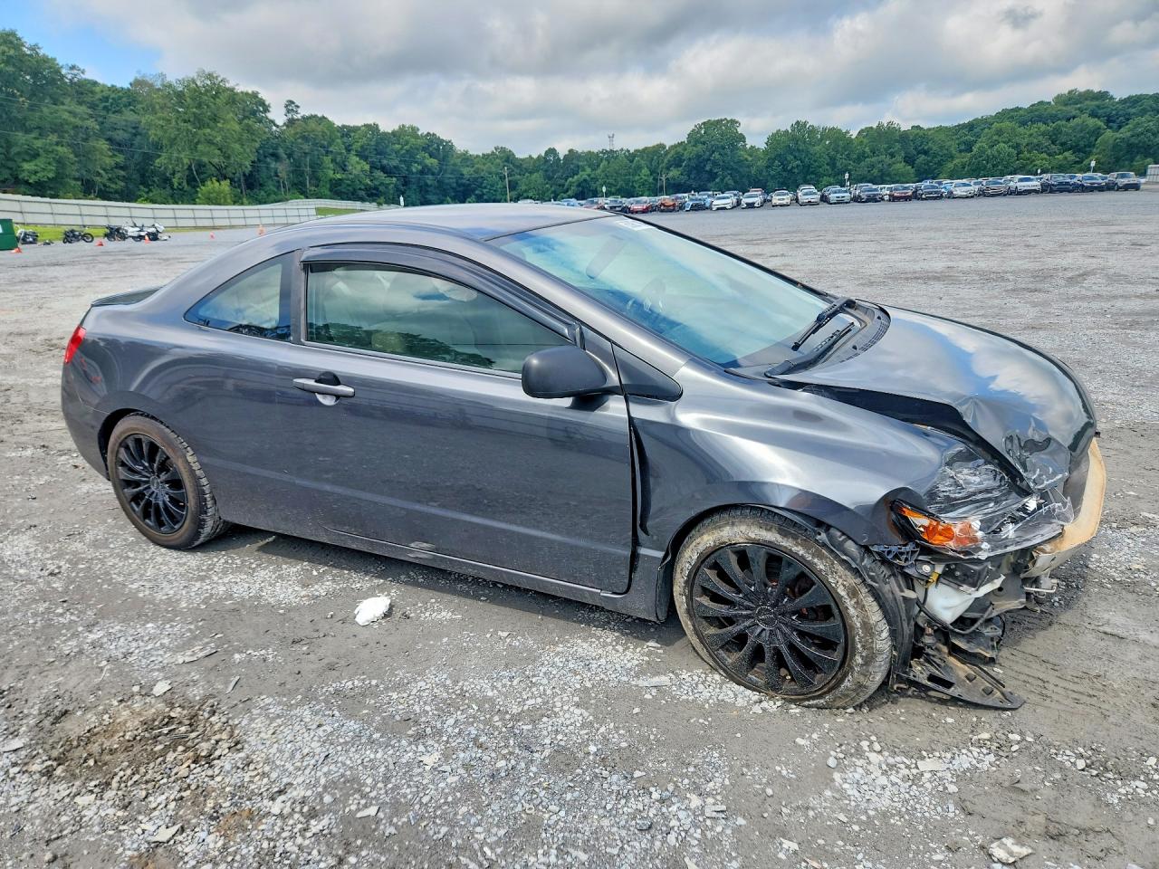 2011 Honda Civic Lx Gray vin: 2HGFG1B6XBH513365