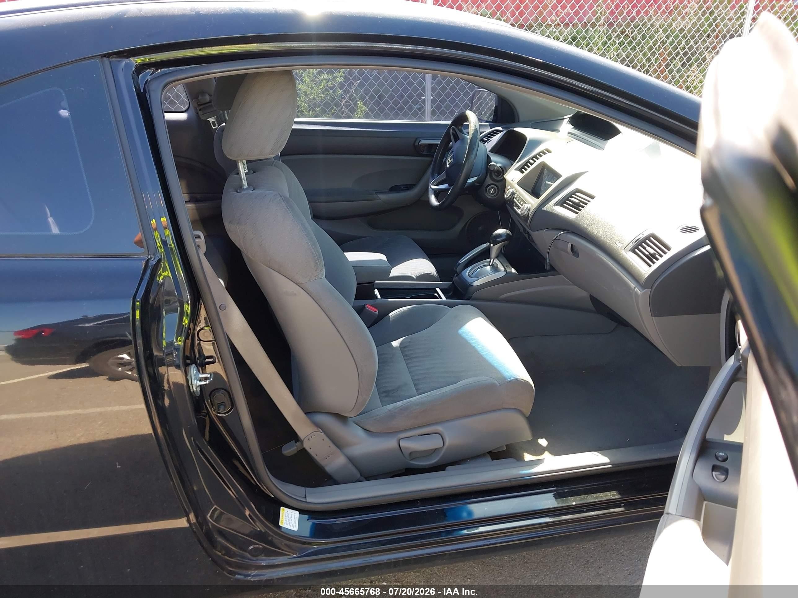 2011 Honda Civic Lx Черный vin: 2HGFG1B6XBH515035
