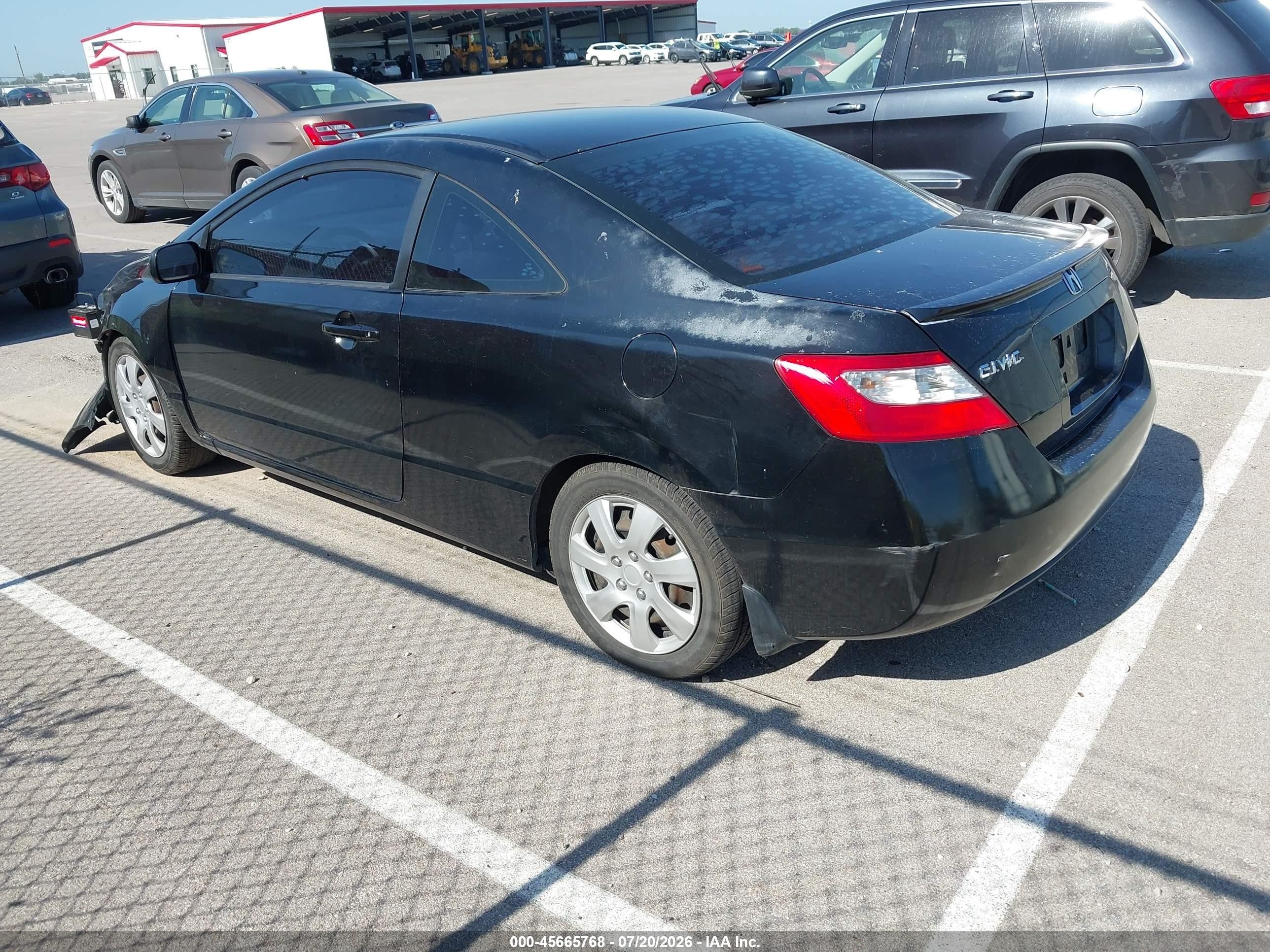 2011 Honda Civic Lx Черный vin: 2HGFG1B6XBH515035