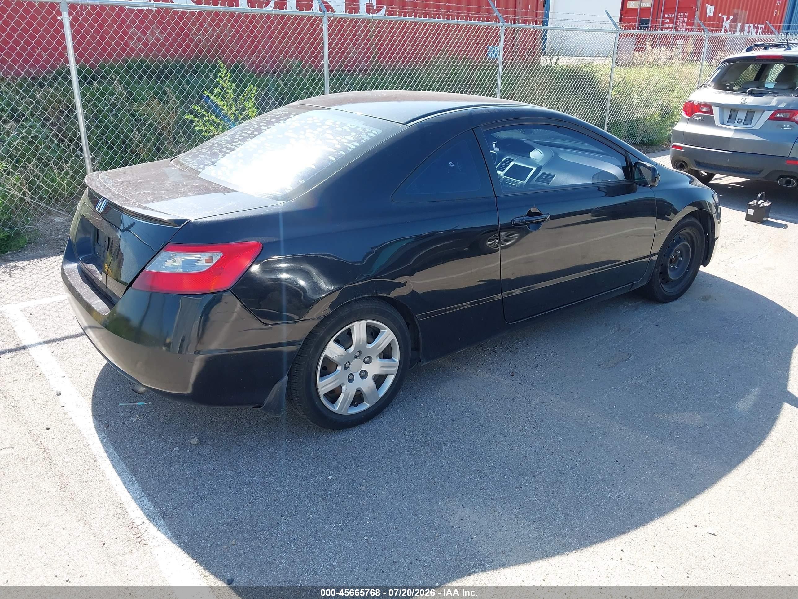 2011 Honda Civic Lx Черный vin: 2HGFG1B6XBH515035