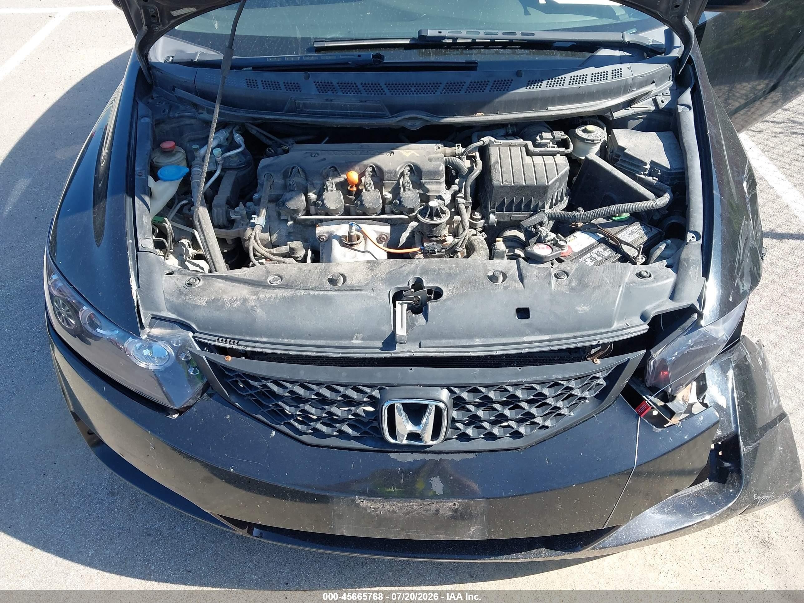 2011 Honda Civic Lx Черный vin: 2HGFG1B6XBH515035