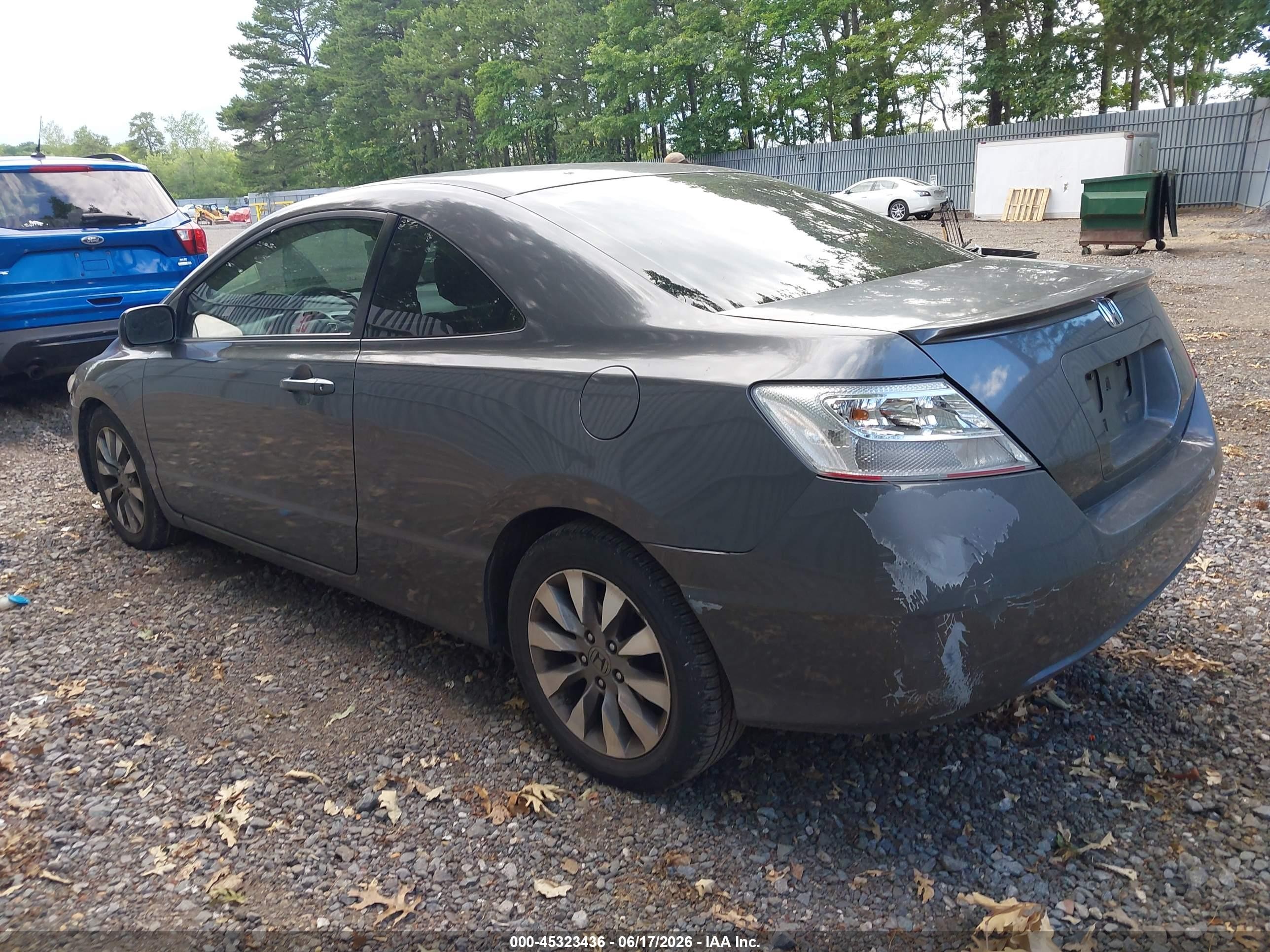 2010 Honda Civic Ex Gray vin: 2HGFG1B80AH516436