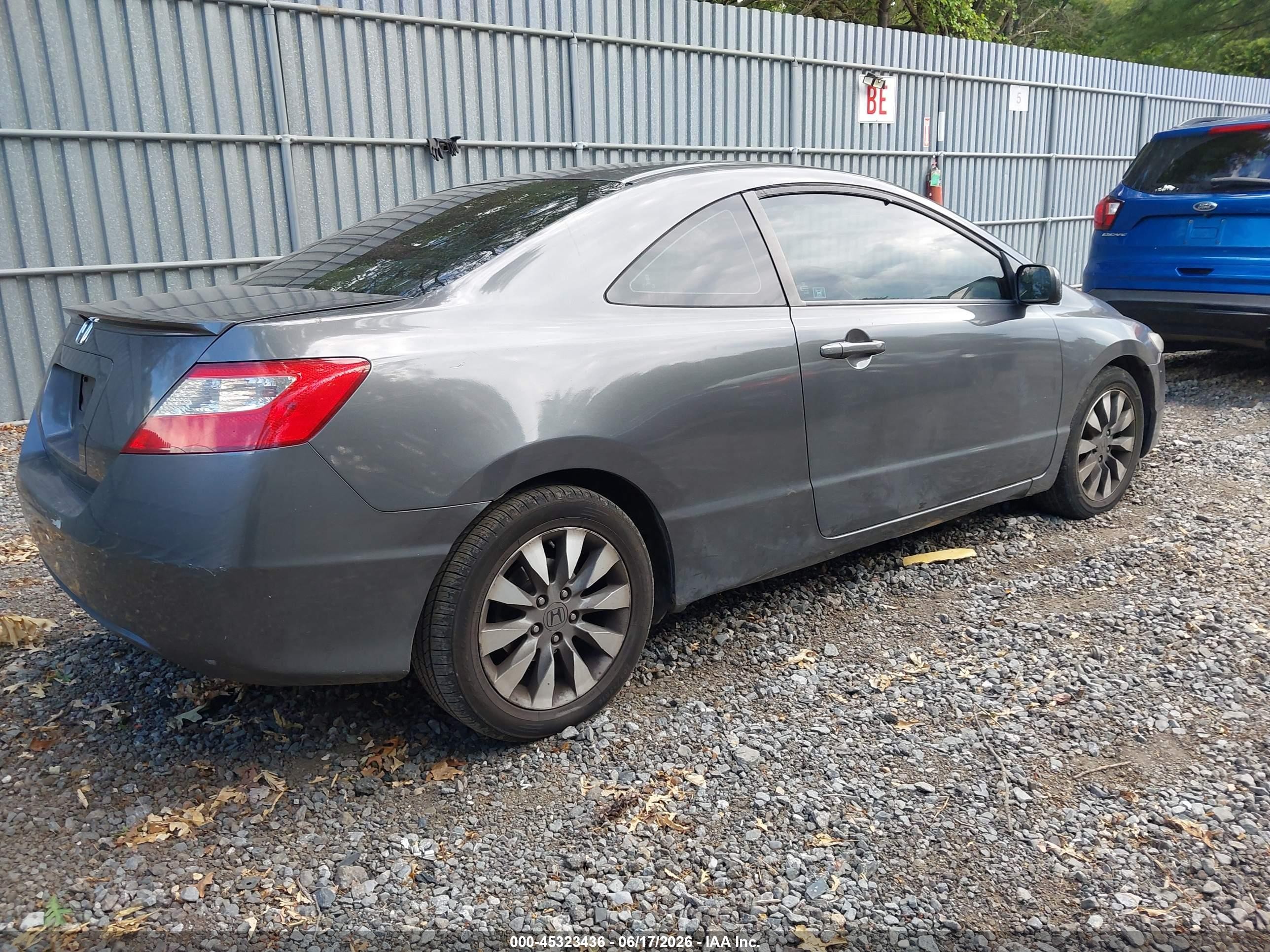 2010 Honda Civic Ex Gray vin: 2HGFG1B80AH516436