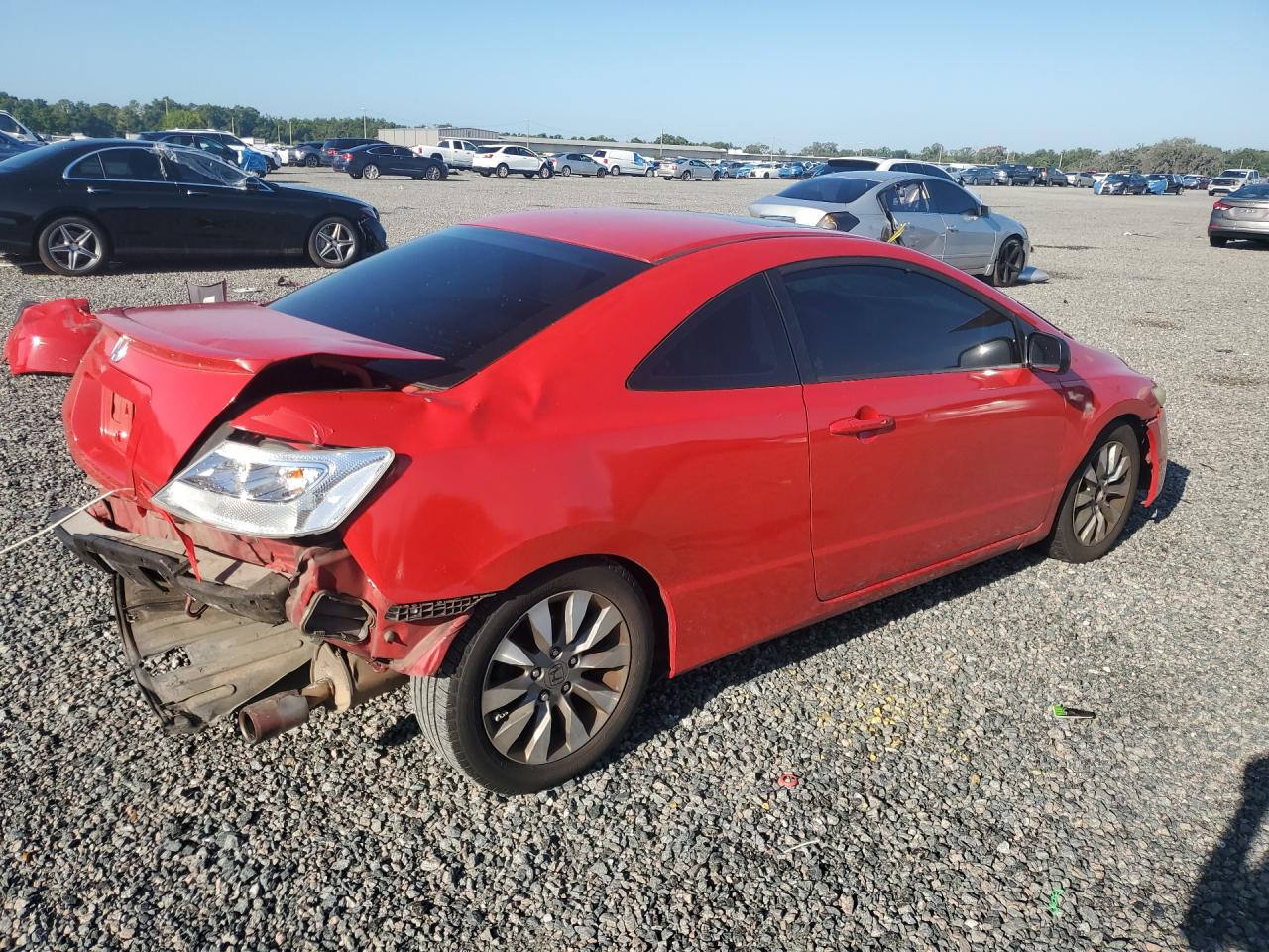 2010 Honda Civic Ex Red vin: 2HGFG1B80AH518302