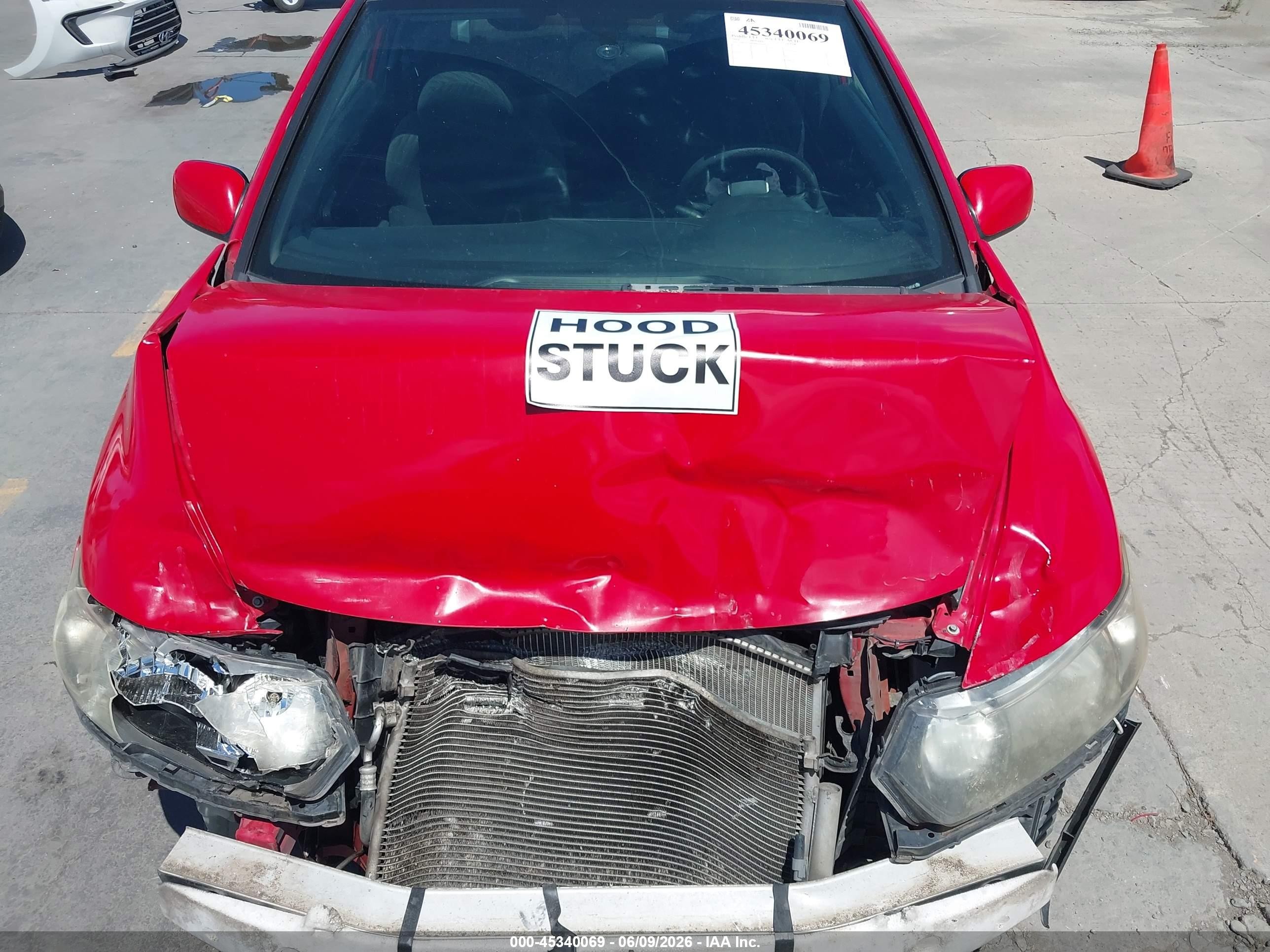 2011 Honda Civic Ex Red vin: 2HGFG1B80BH501050