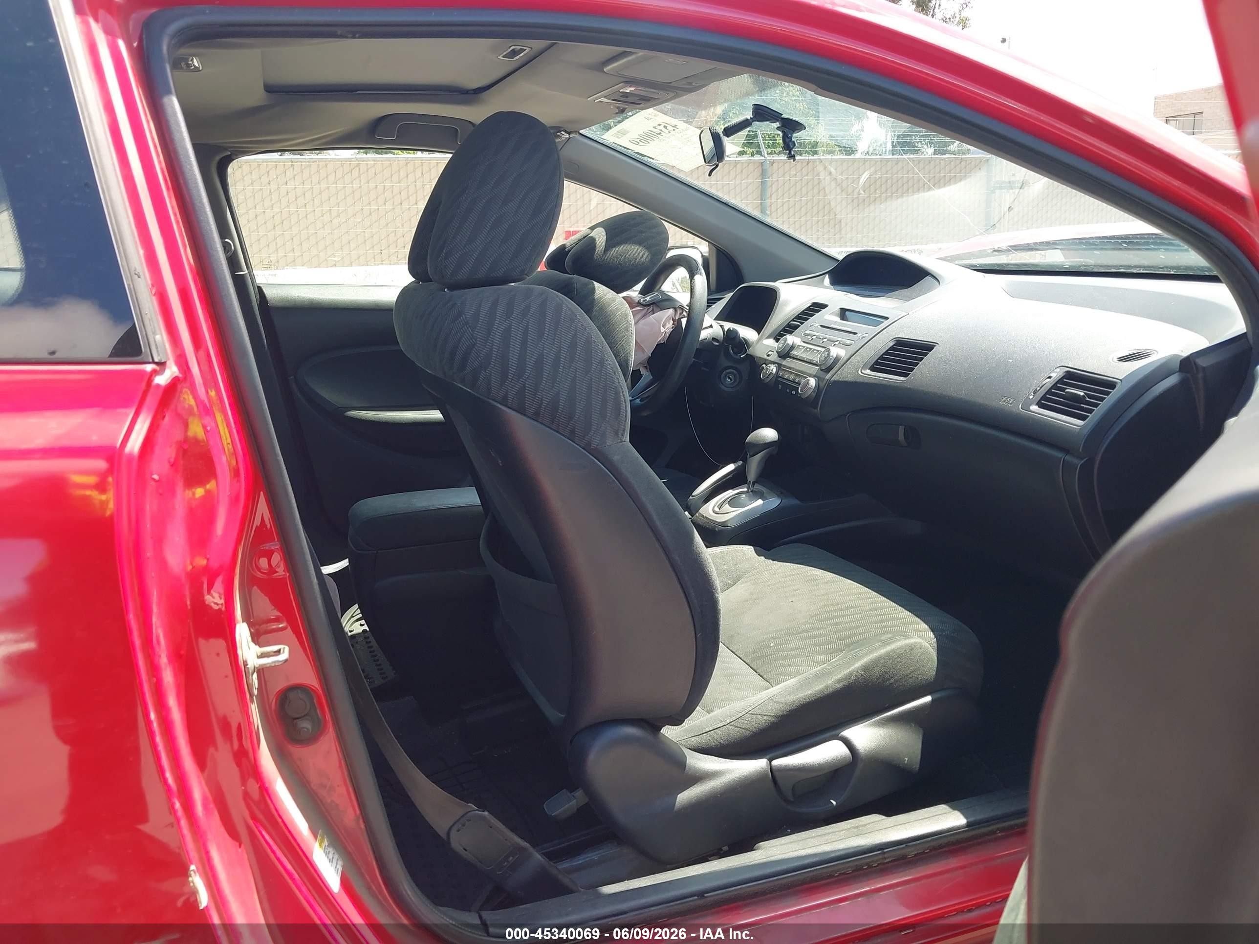 2011 Honda Civic Ex Red vin: 2HGFG1B80BH501050