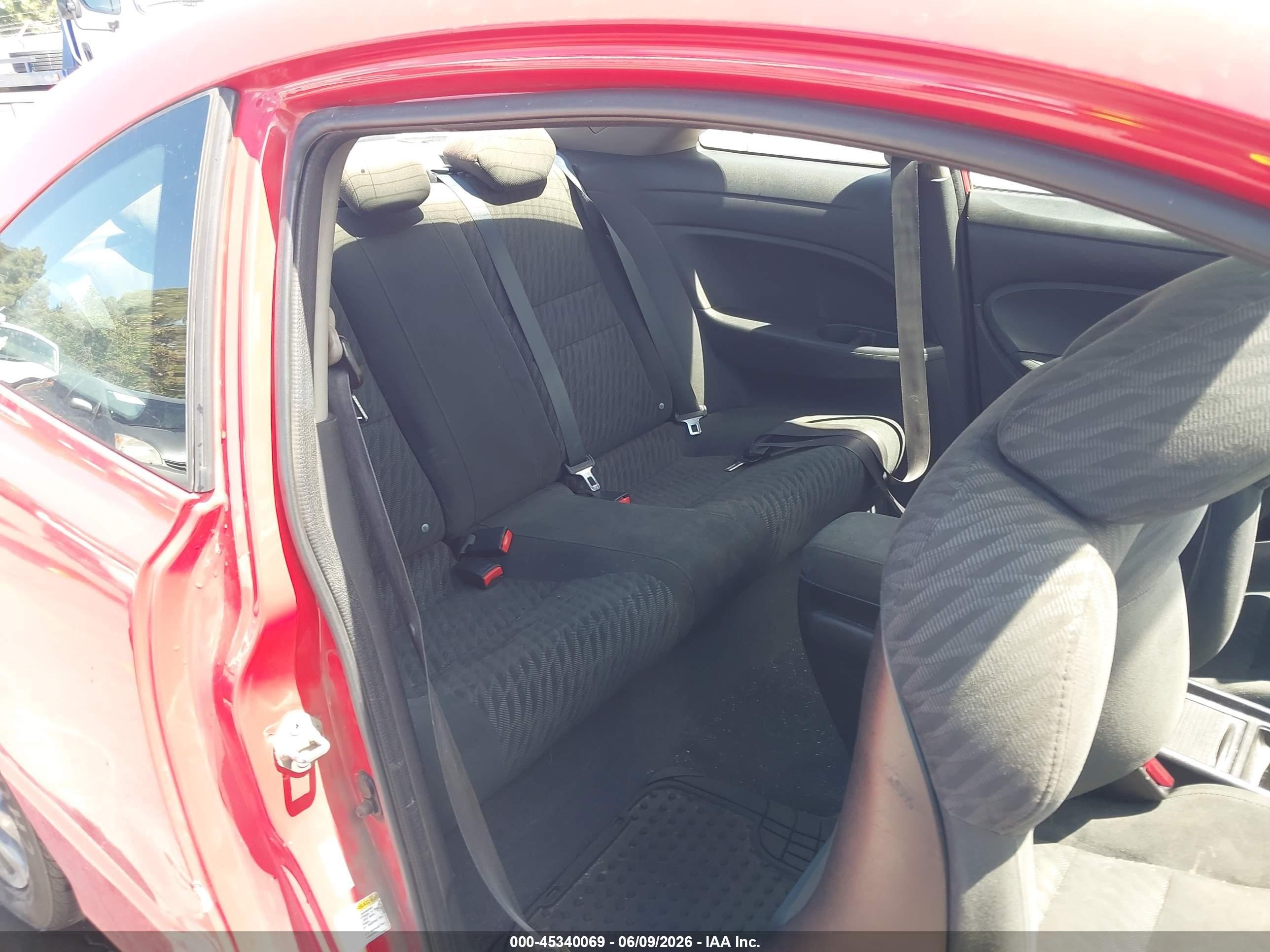 2011 Honda Civic Ex Red vin: 2HGFG1B80BH501050