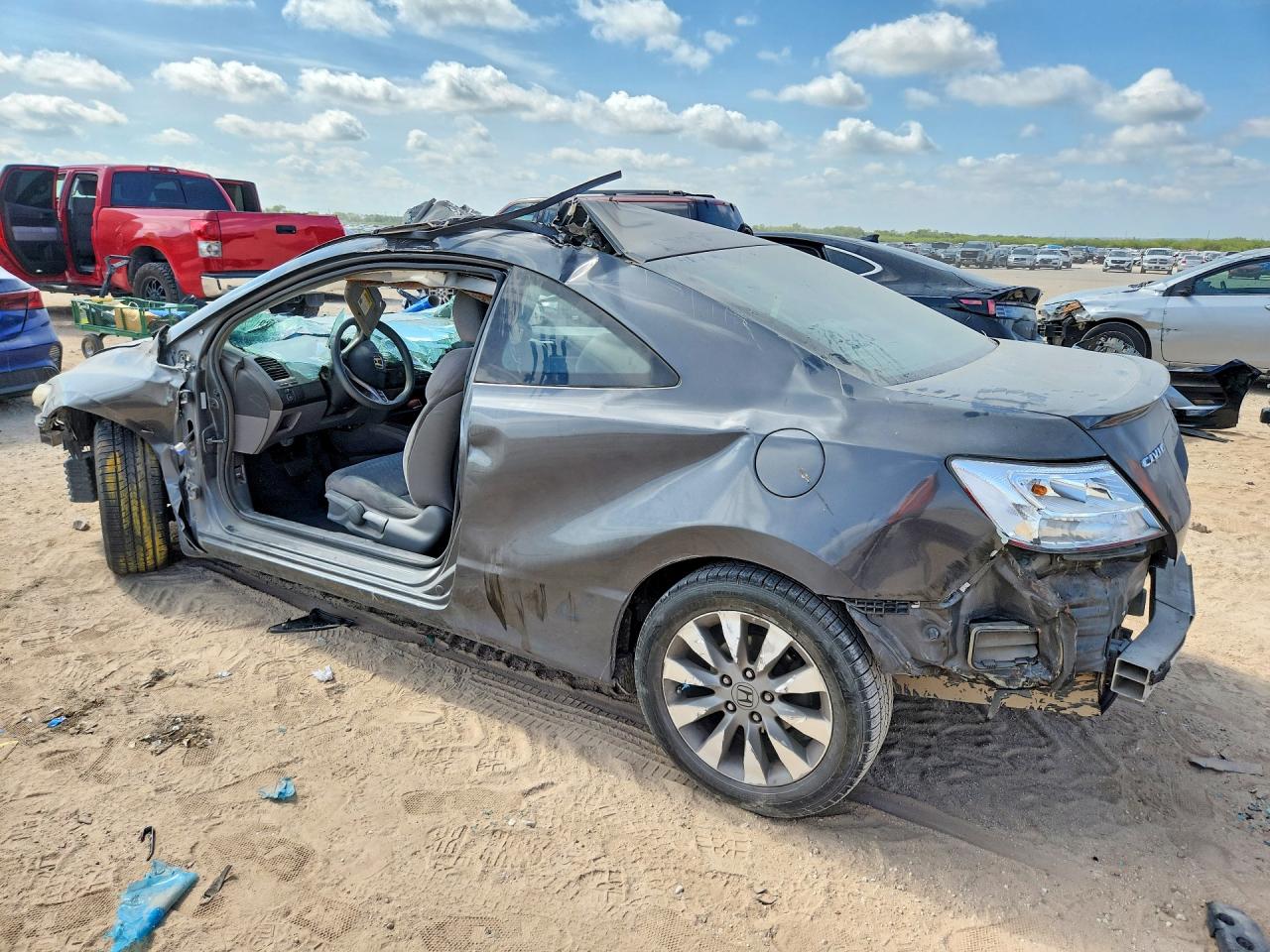 2010 Honda Civic Ex Silver vin: 2HGFG1B81AH519930