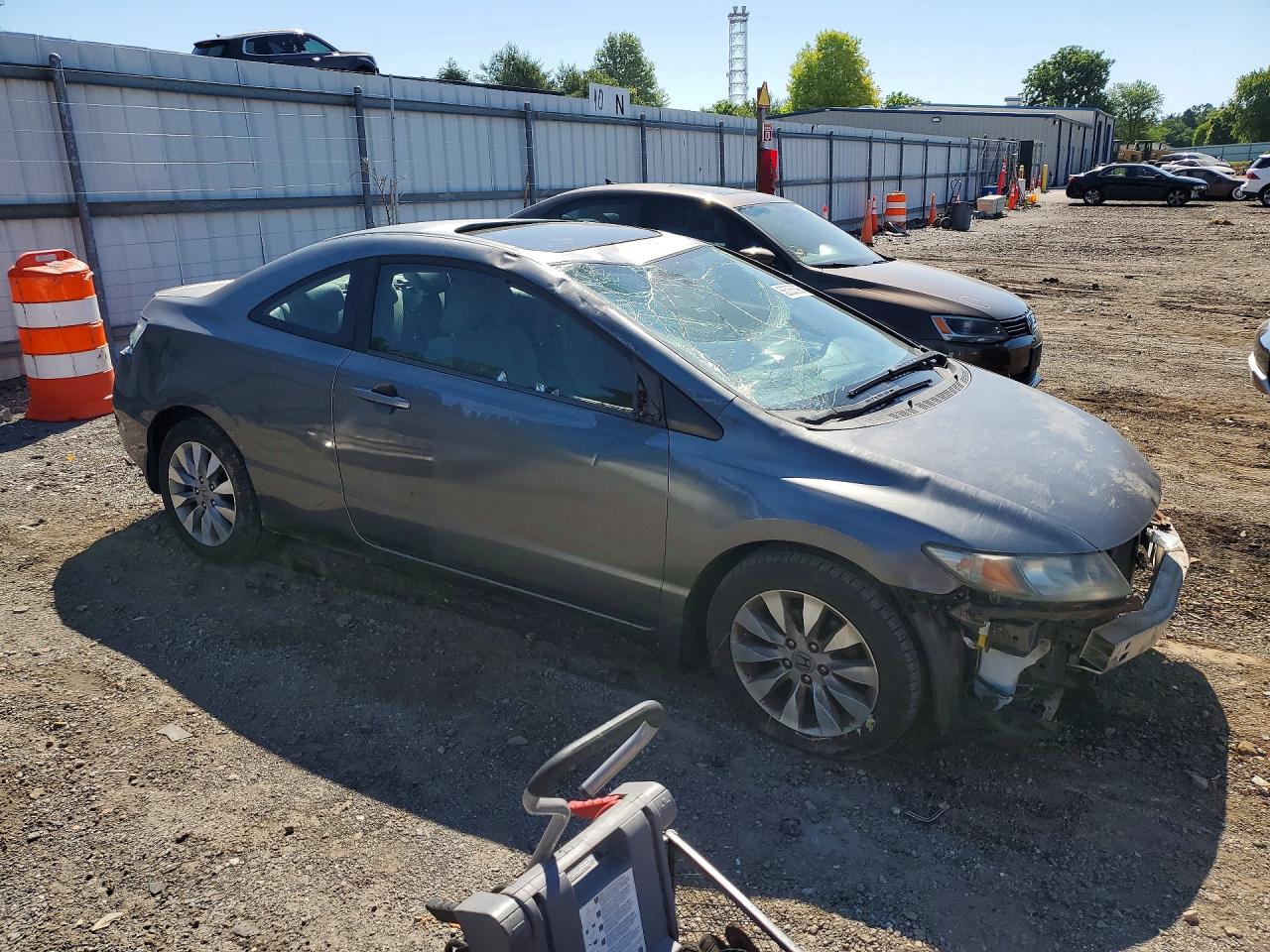 2010 Honda Civic Ex Gray vin: 2HGFG1B82AH501677