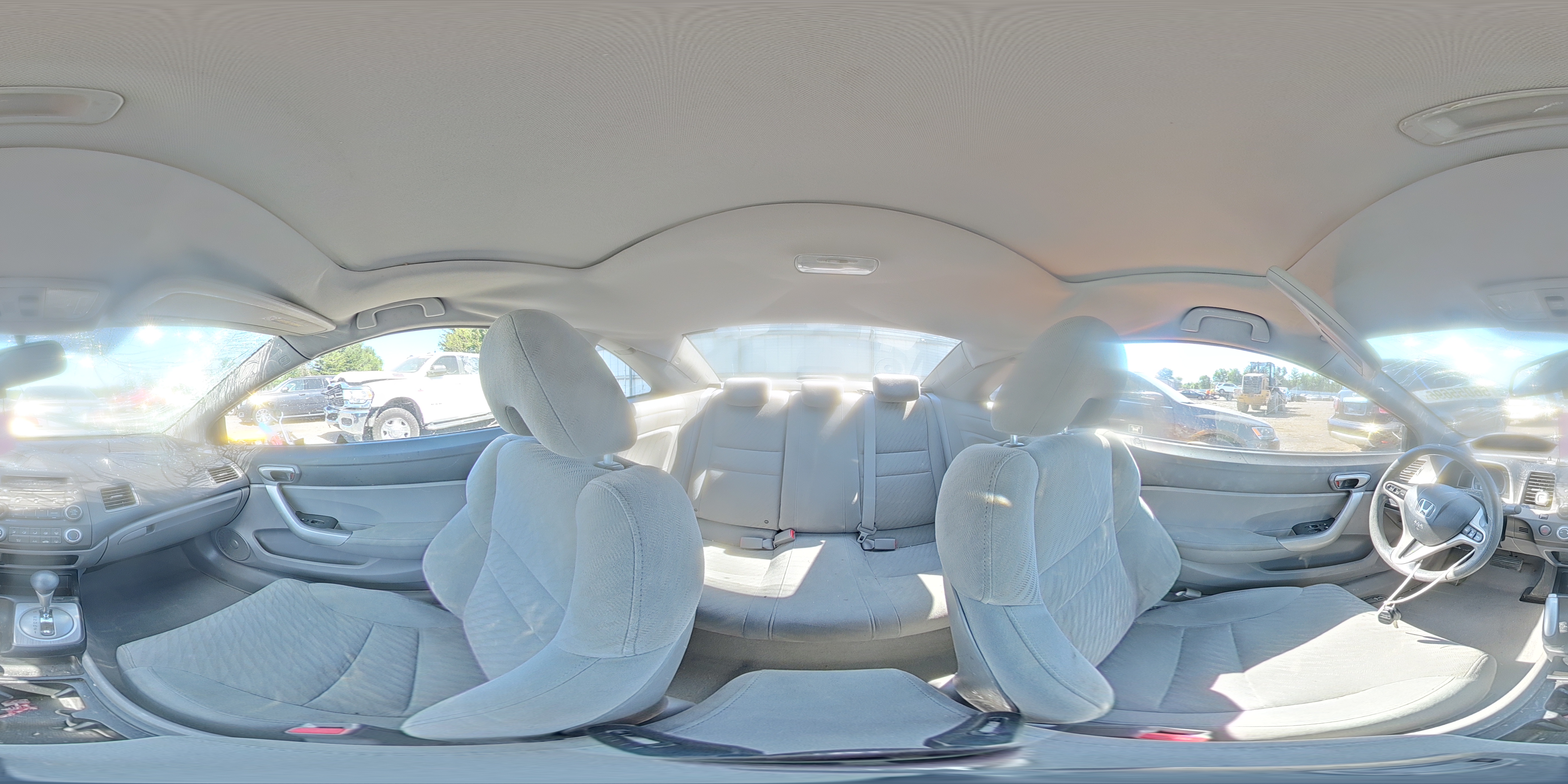 2010 Honda Civic Ex Gray vin: 2HGFG1B82AH501677