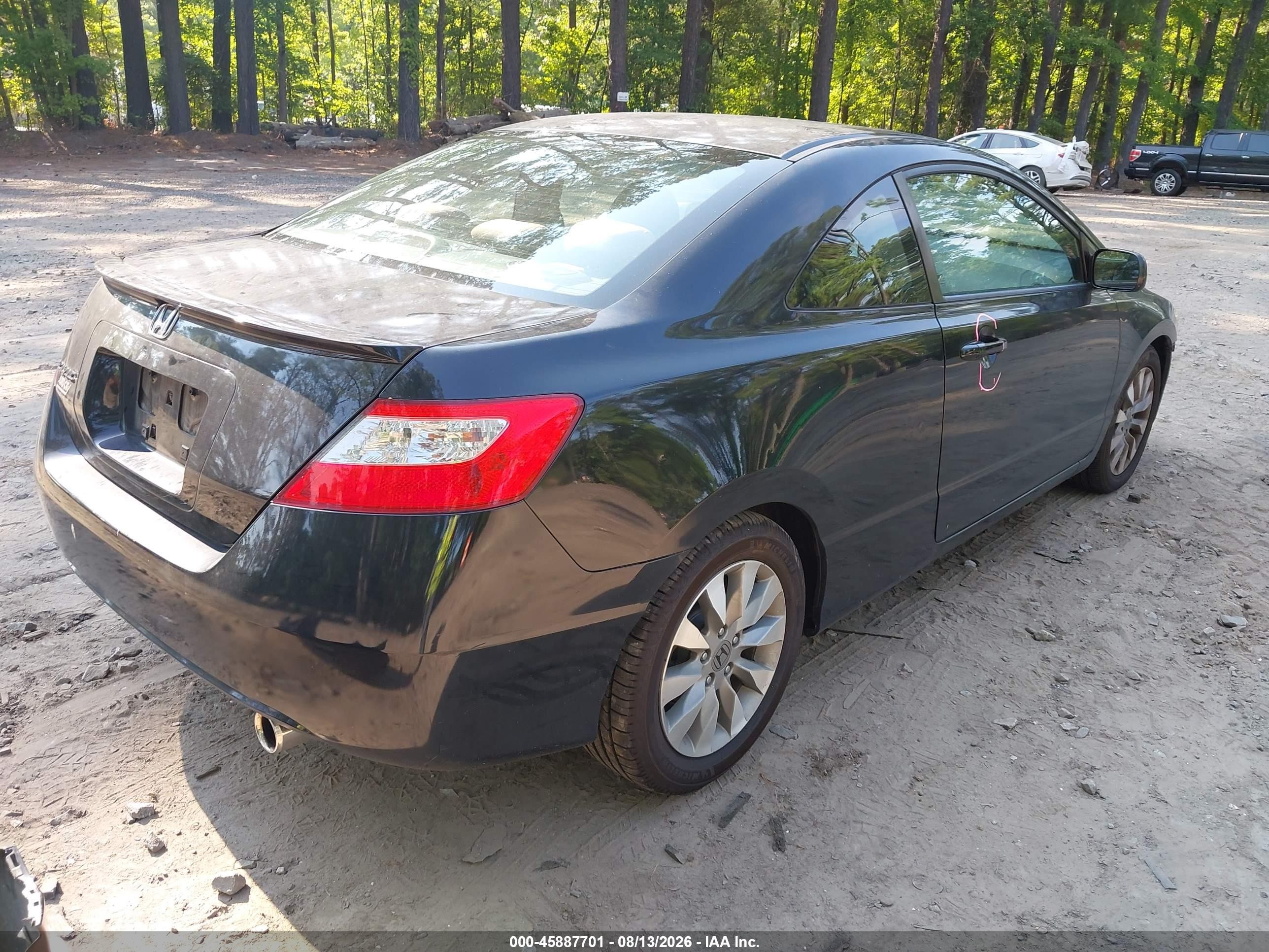 2011 Honda Civic Ex Black vin: 2HGFG1B82BH505049