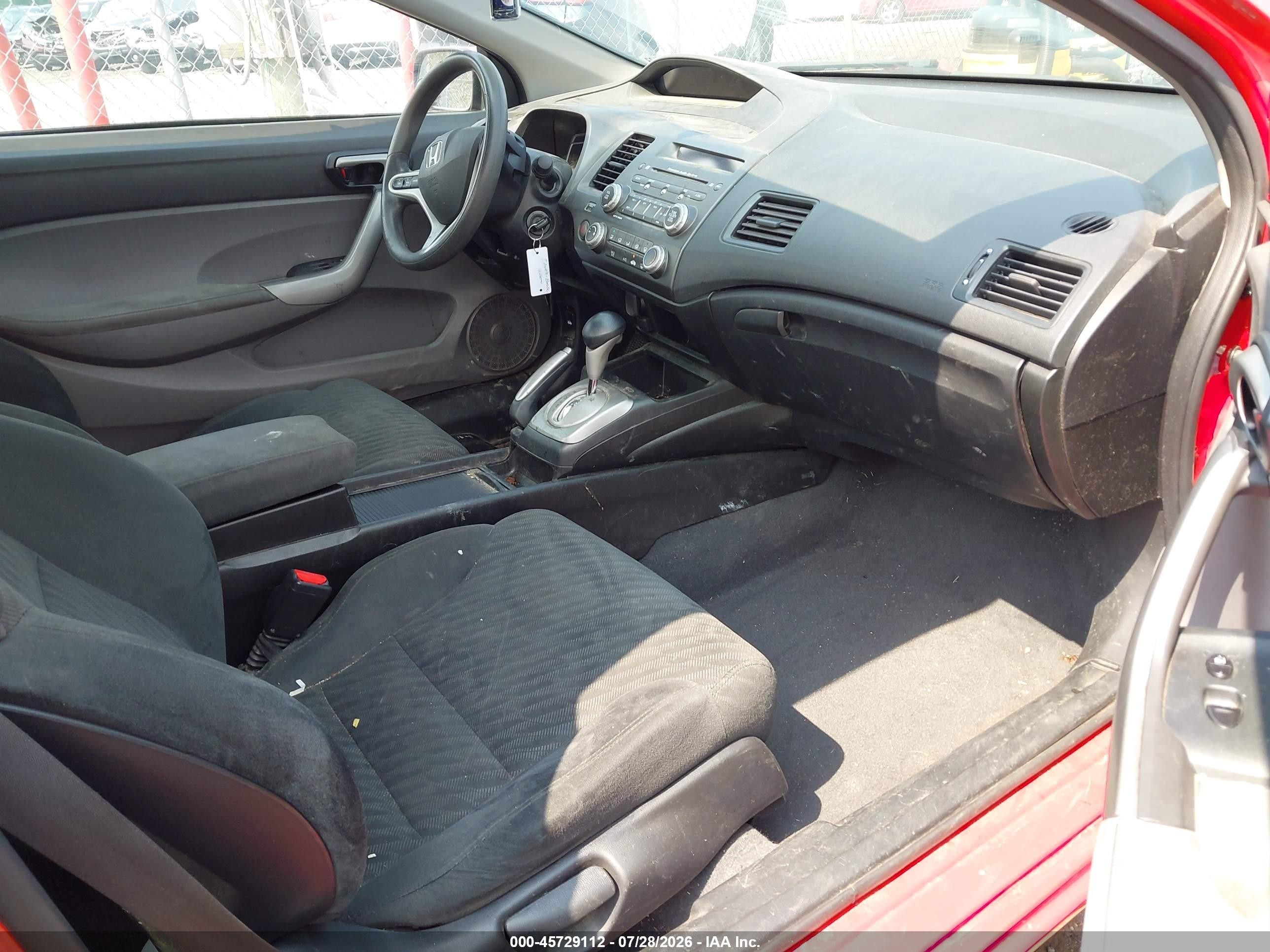 2011 Honda Civic Ex Red vin: 2HGFG1B83BH501933