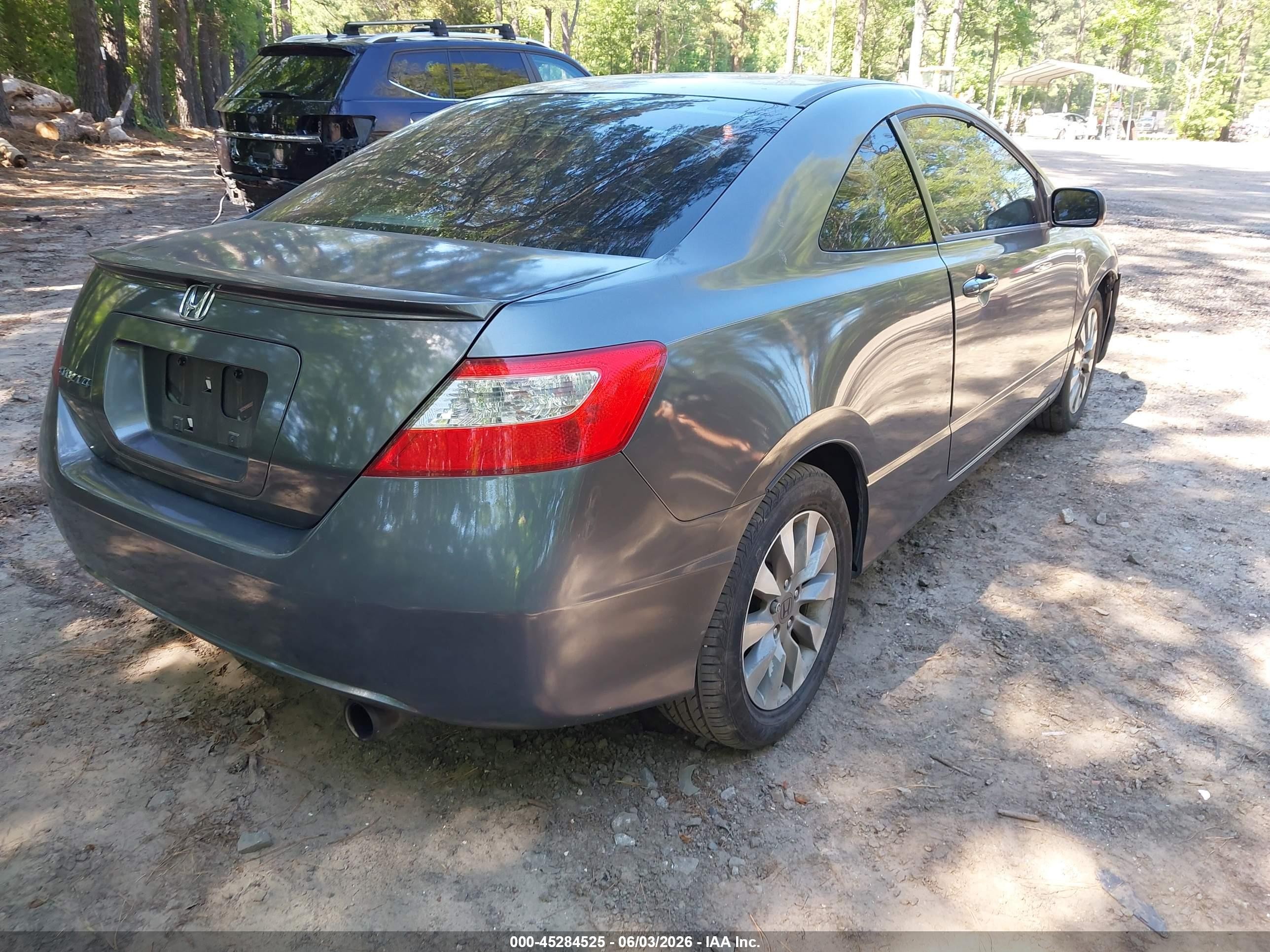2011 Honda Civic Ex Gray vin: 2HGFG1B83BH510888
