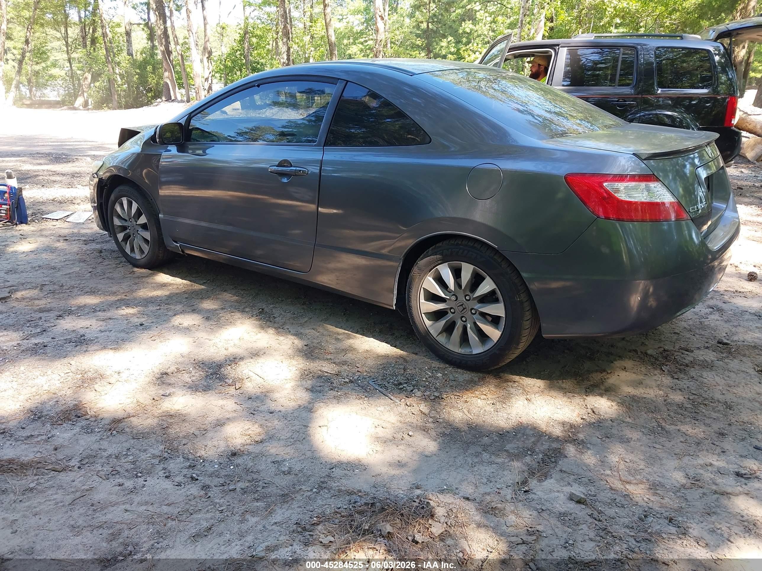 2011 Honda Civic Ex Gray vin: 2HGFG1B83BH510888