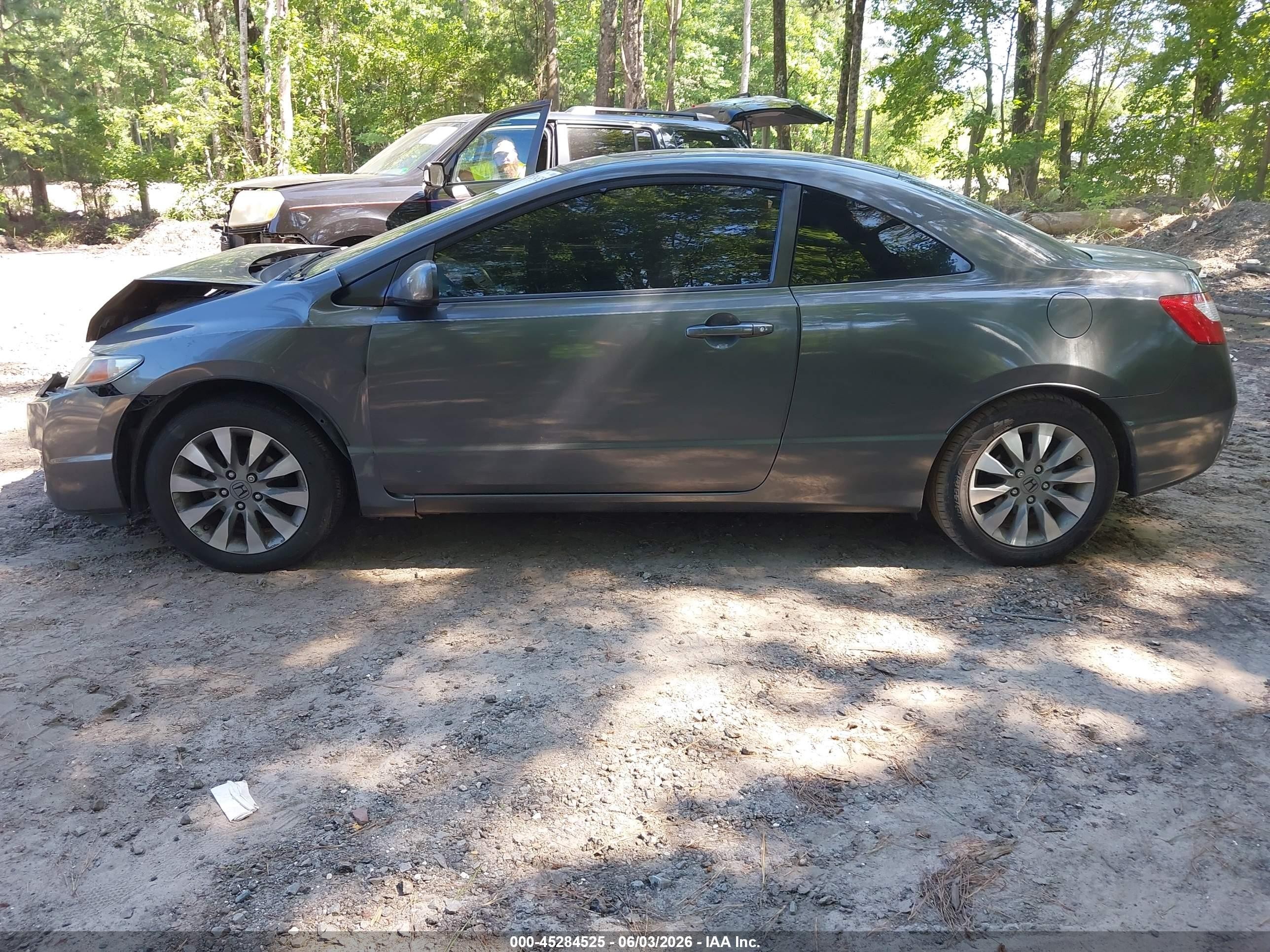 2011 Honda Civic Ex Gray vin: 2HGFG1B83BH510888