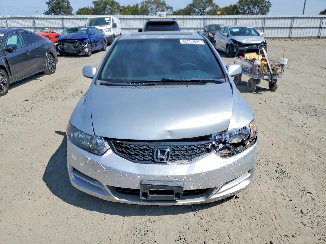 2010 Honda Civic Ex Silver vin: 2HGFG1B84AH510266