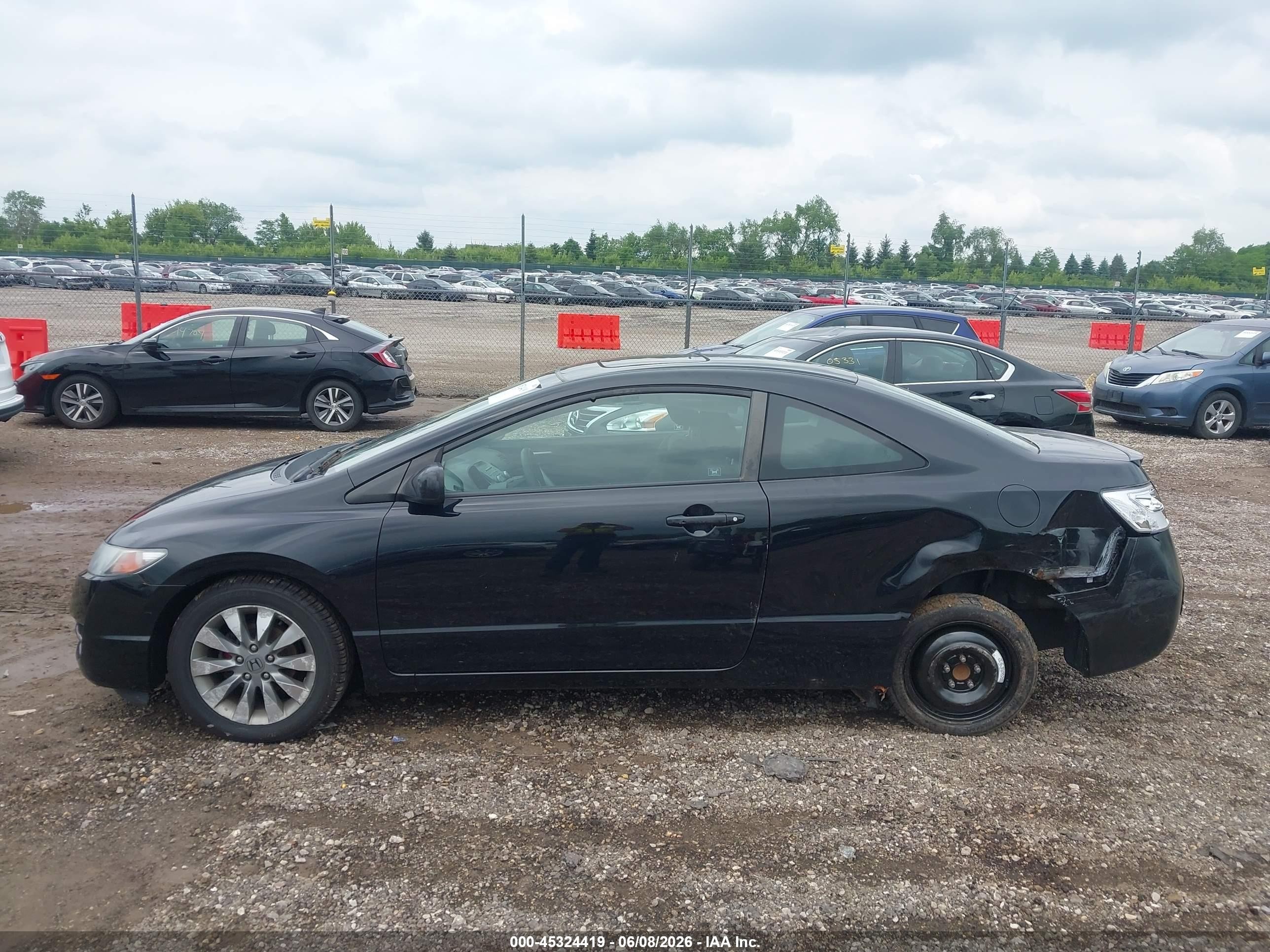 2010 Honda Civic Ex Black vin: 2HGFG1B84AH510882