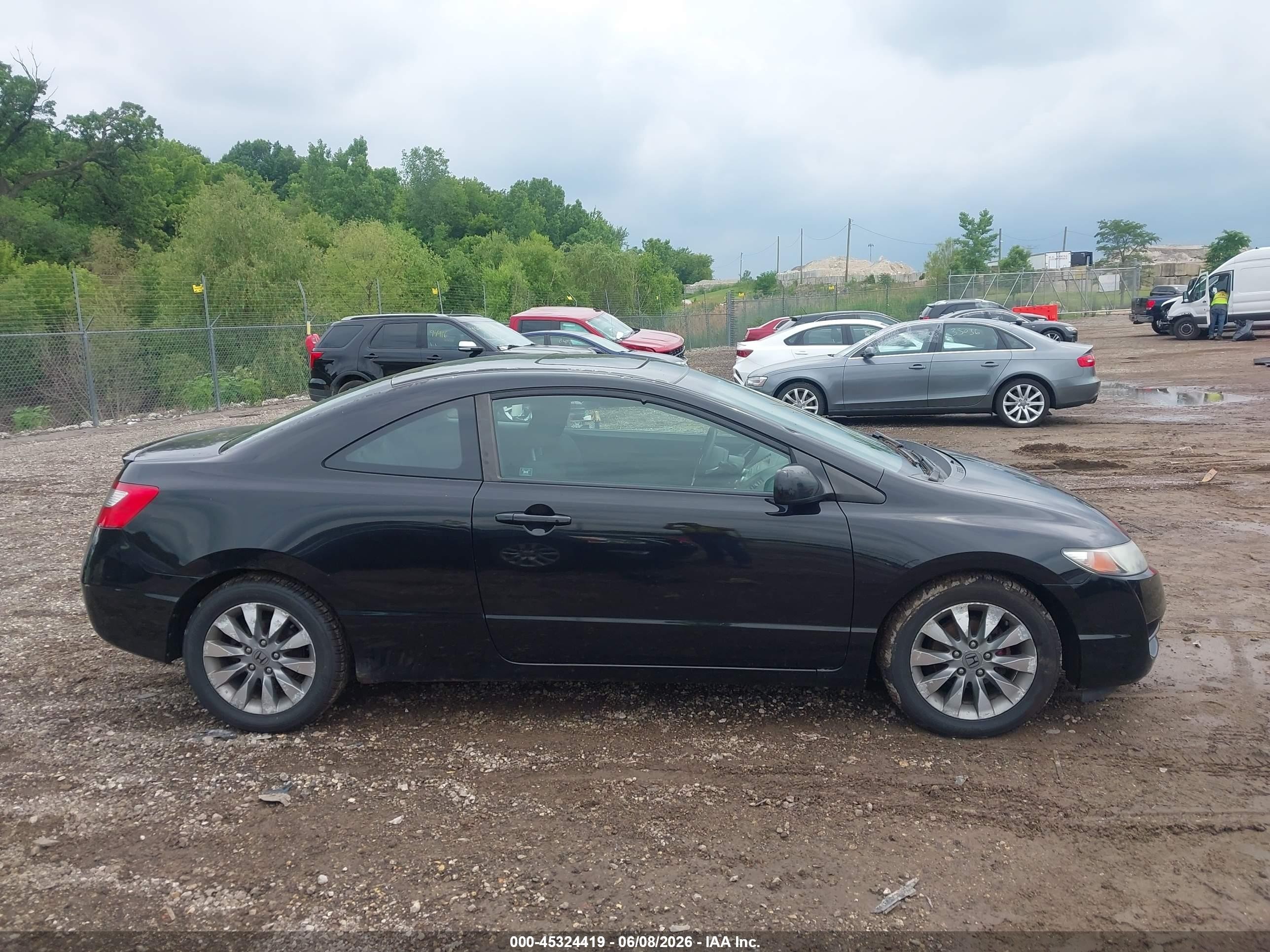 2010 Honda Civic Ex Black vin: 2HGFG1B84AH510882