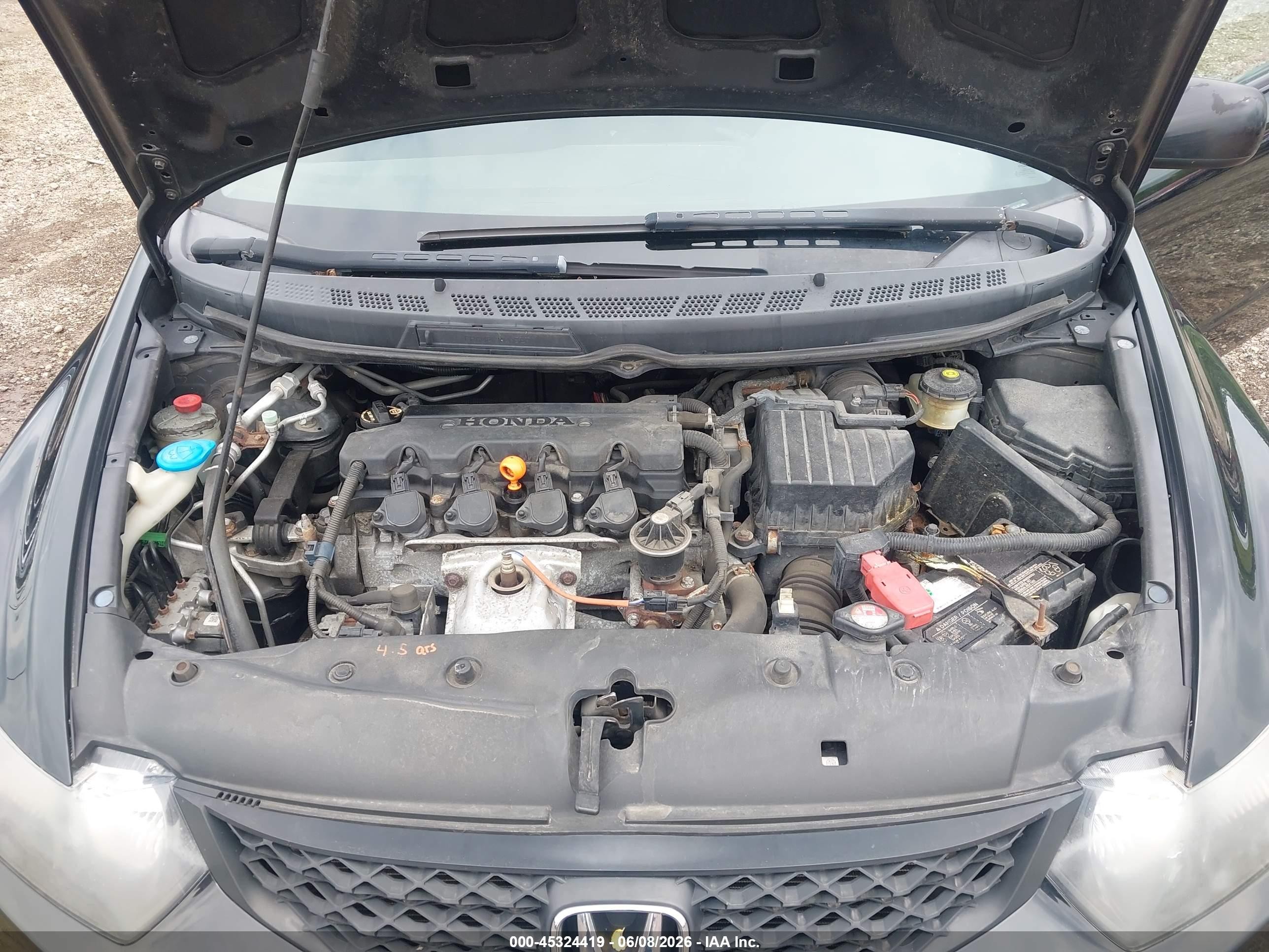 2010 Honda Civic Ex Black vin: 2HGFG1B84AH510882