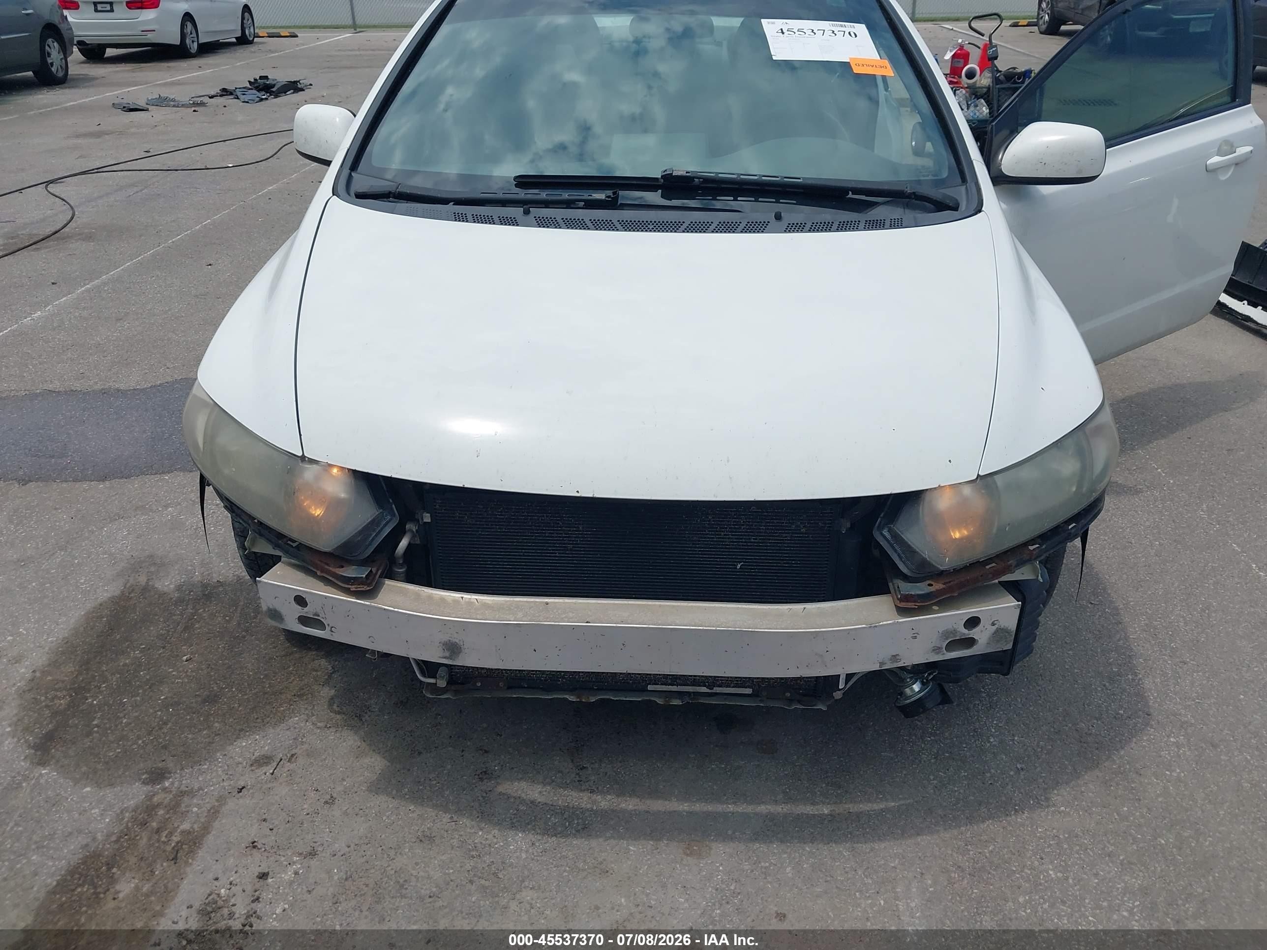 2010 Honda Civic Ex White vin: 2HGFG1B84AH530503