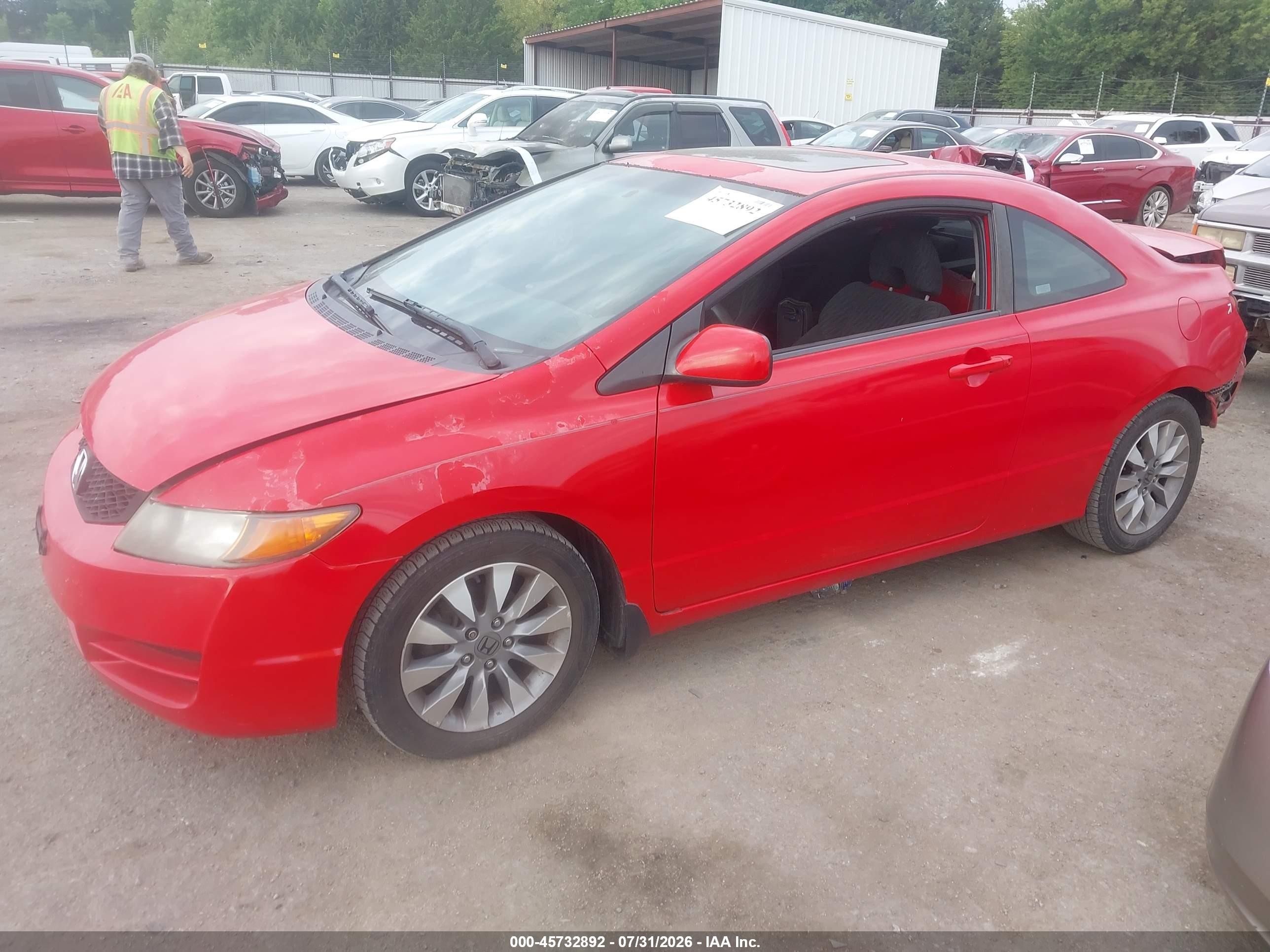 2010 Honda Civic Ex Black vin: 2HGFG1B85AH530557