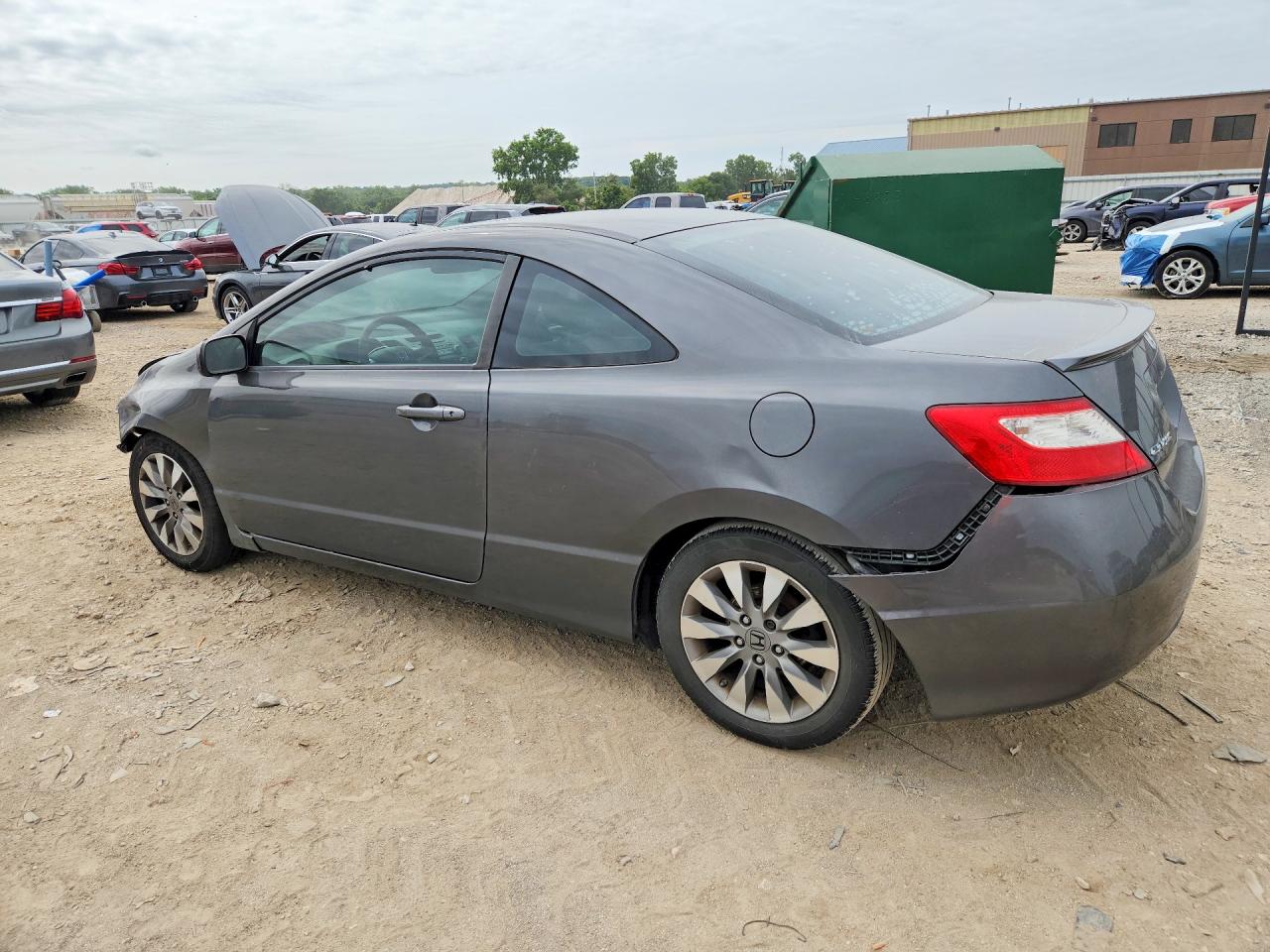2010 Honda Civic Ex Gray vin: 2HGFG1B85AH535189